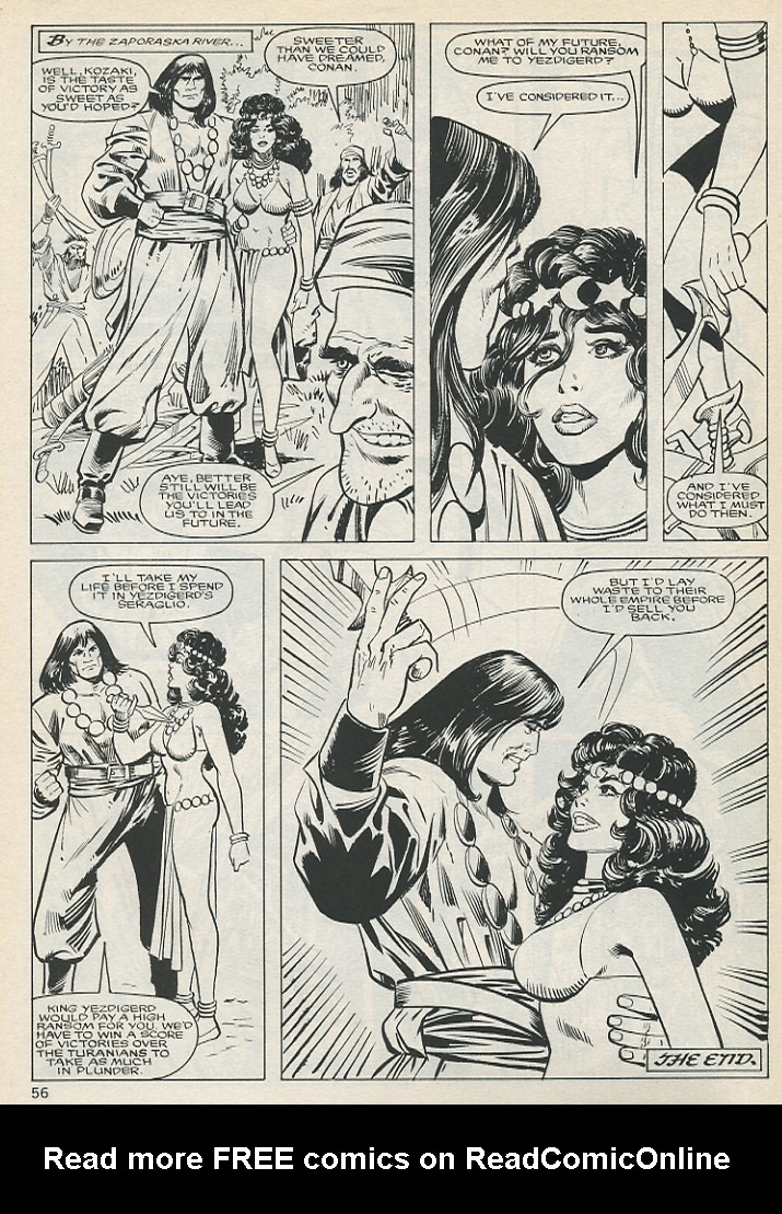 The Savage Sword Of Conan issue 131 - Page 56