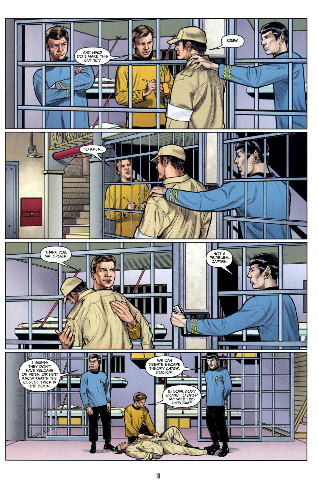 Read online Star Trek: Year Four comic -  Issue #4 - 12