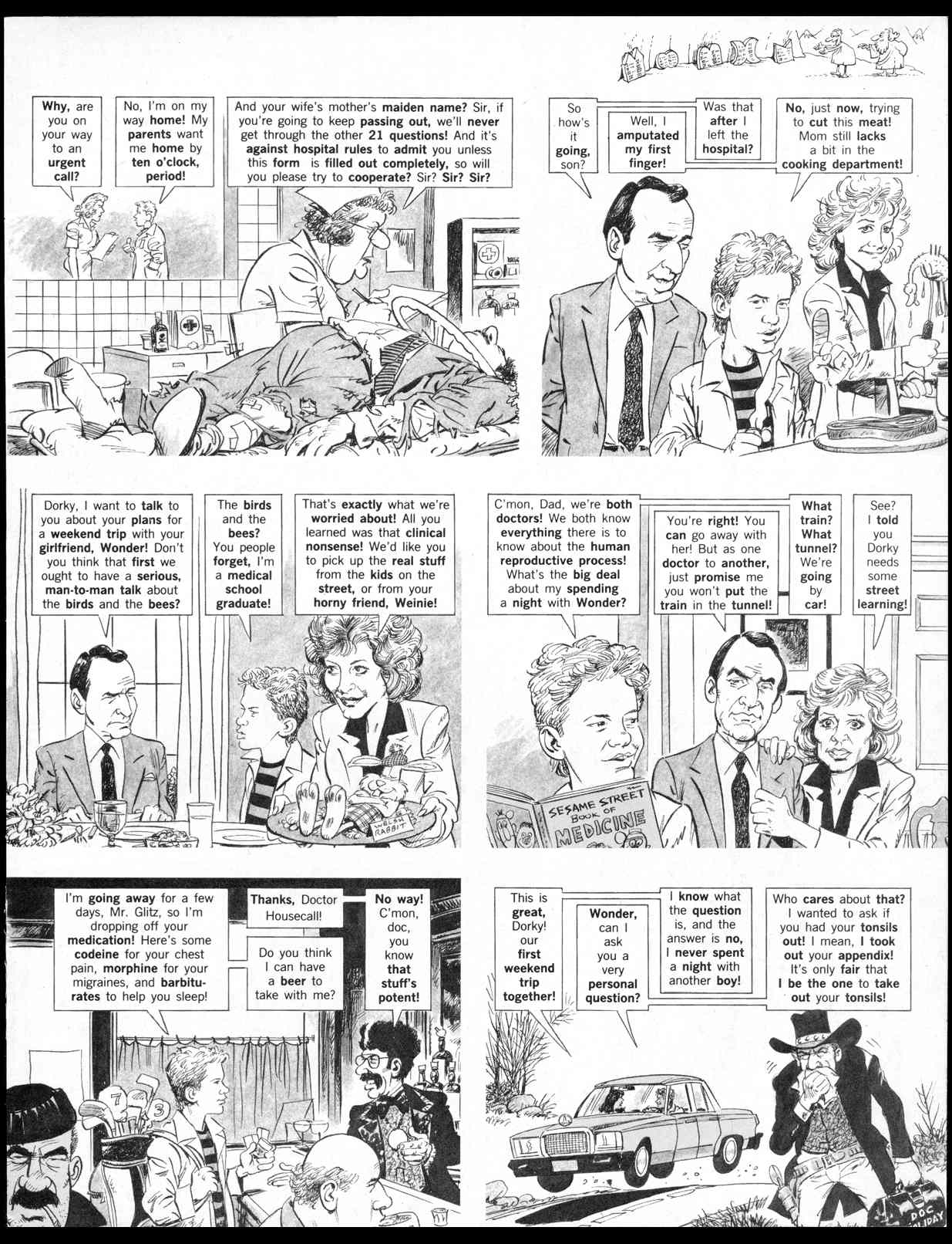 Read online MAD comic -  Issue #294 - 43