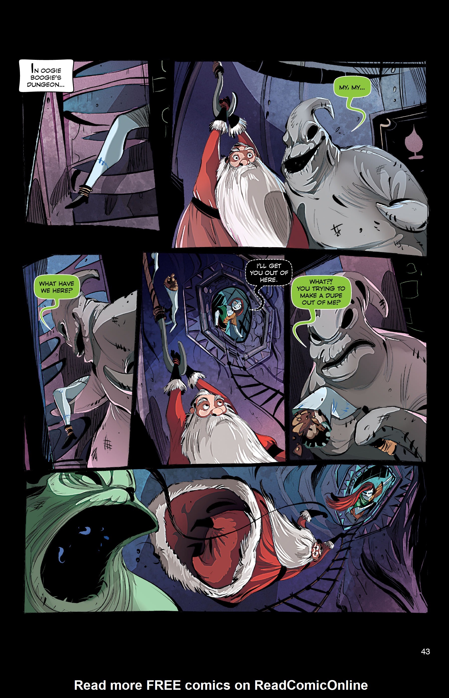 Read online Disney The Nightmare Before Christmas: The Story of the Movie in Comics comic -  Issue # Full - 42