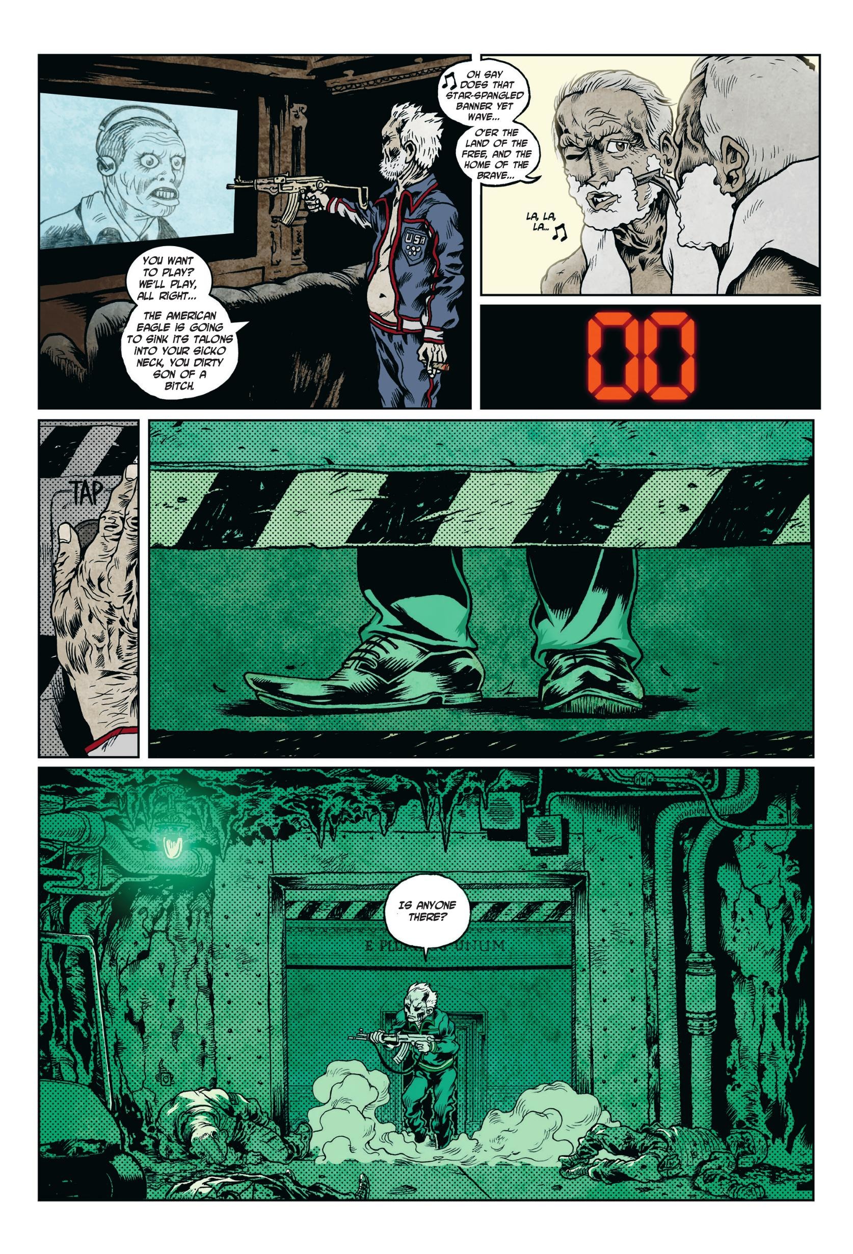 Read online Doggybags: Death of A Nation comic -  Issue # TPB - 133
