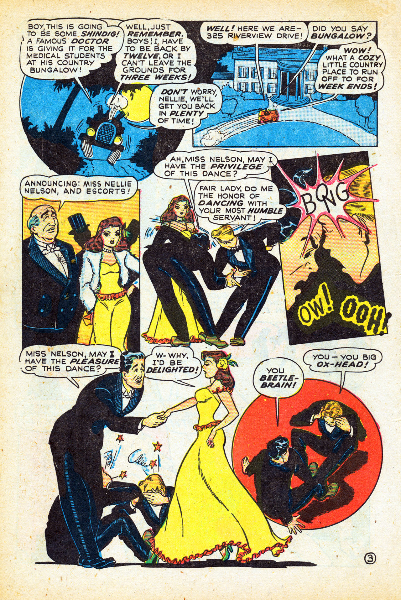 Read online Nellie The Nurse (1945) comic -  Issue #12 - 14
