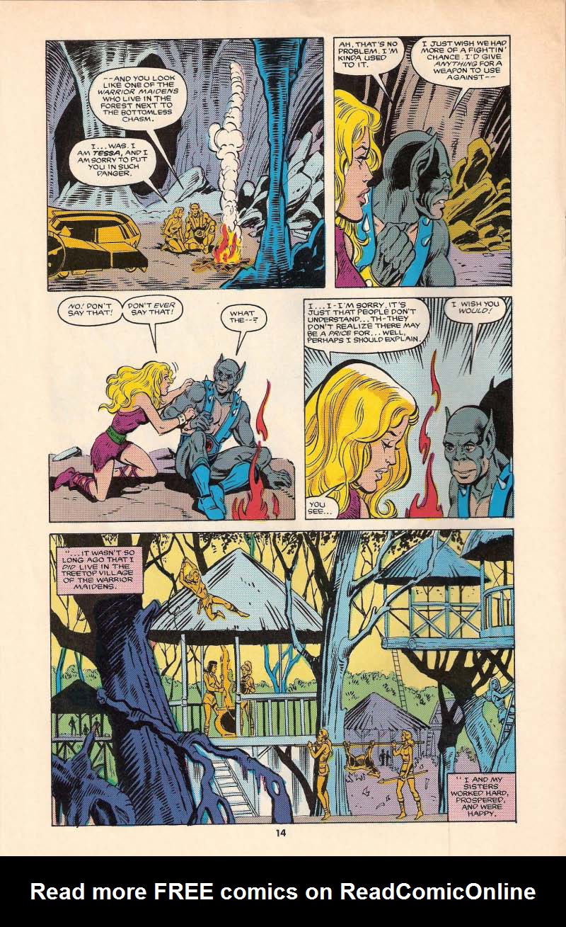 Read online ThunderCats (1987) comic -  Issue #1 - 14