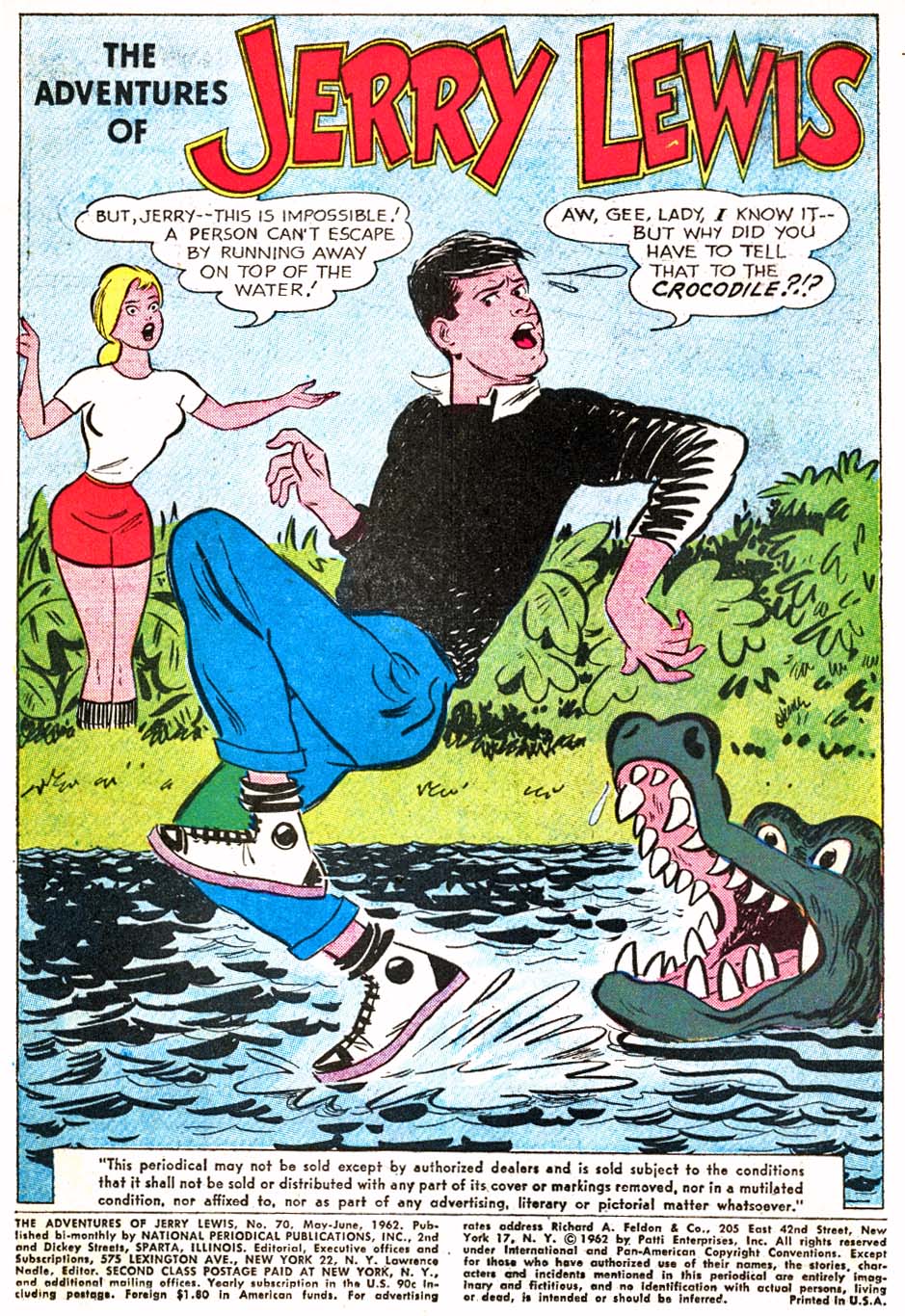 Read online The Adventures of Jerry Lewis comic -  Issue #70 - 3