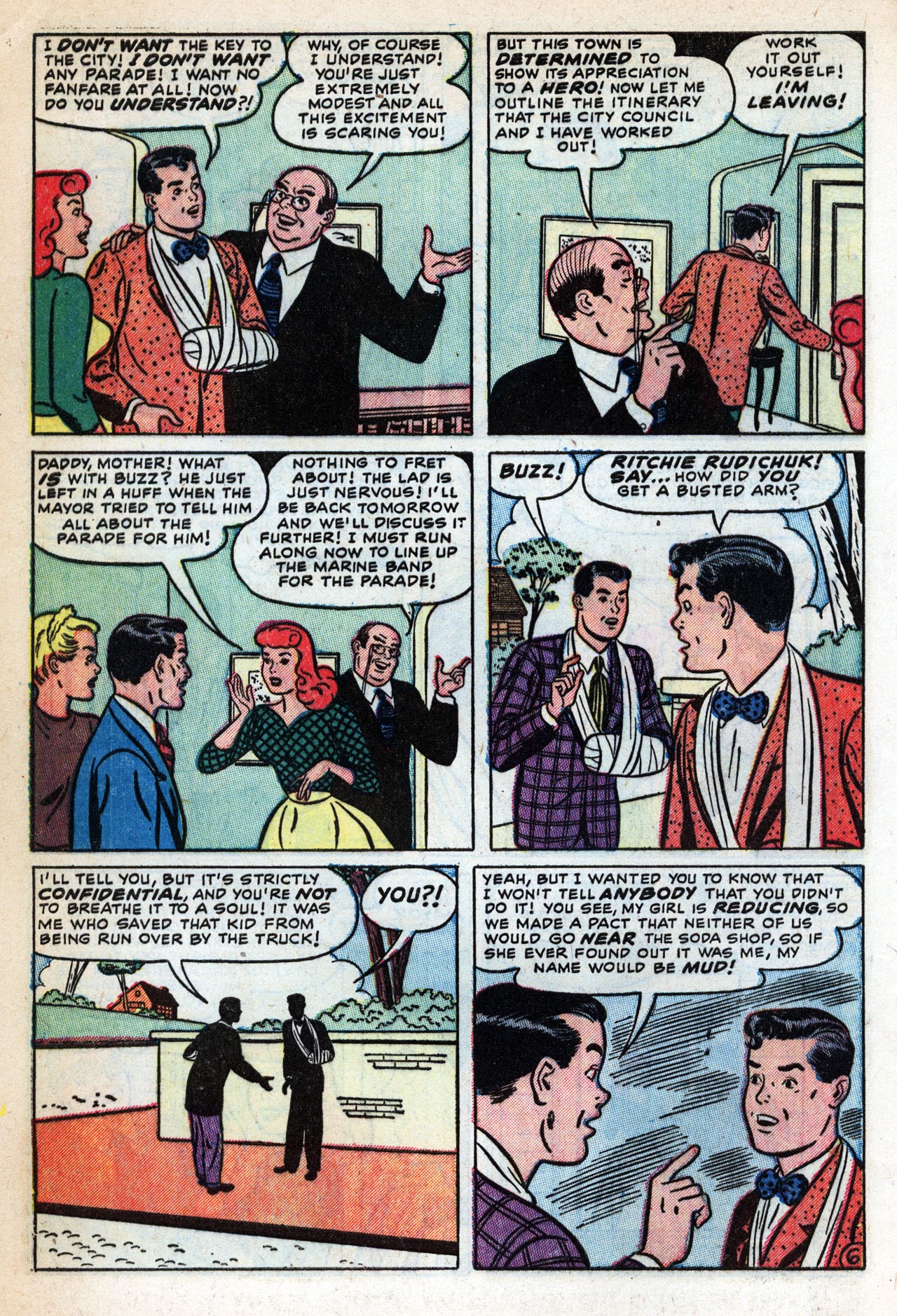 Read online Patsy and her Pals comic -  Issue #8 - 8