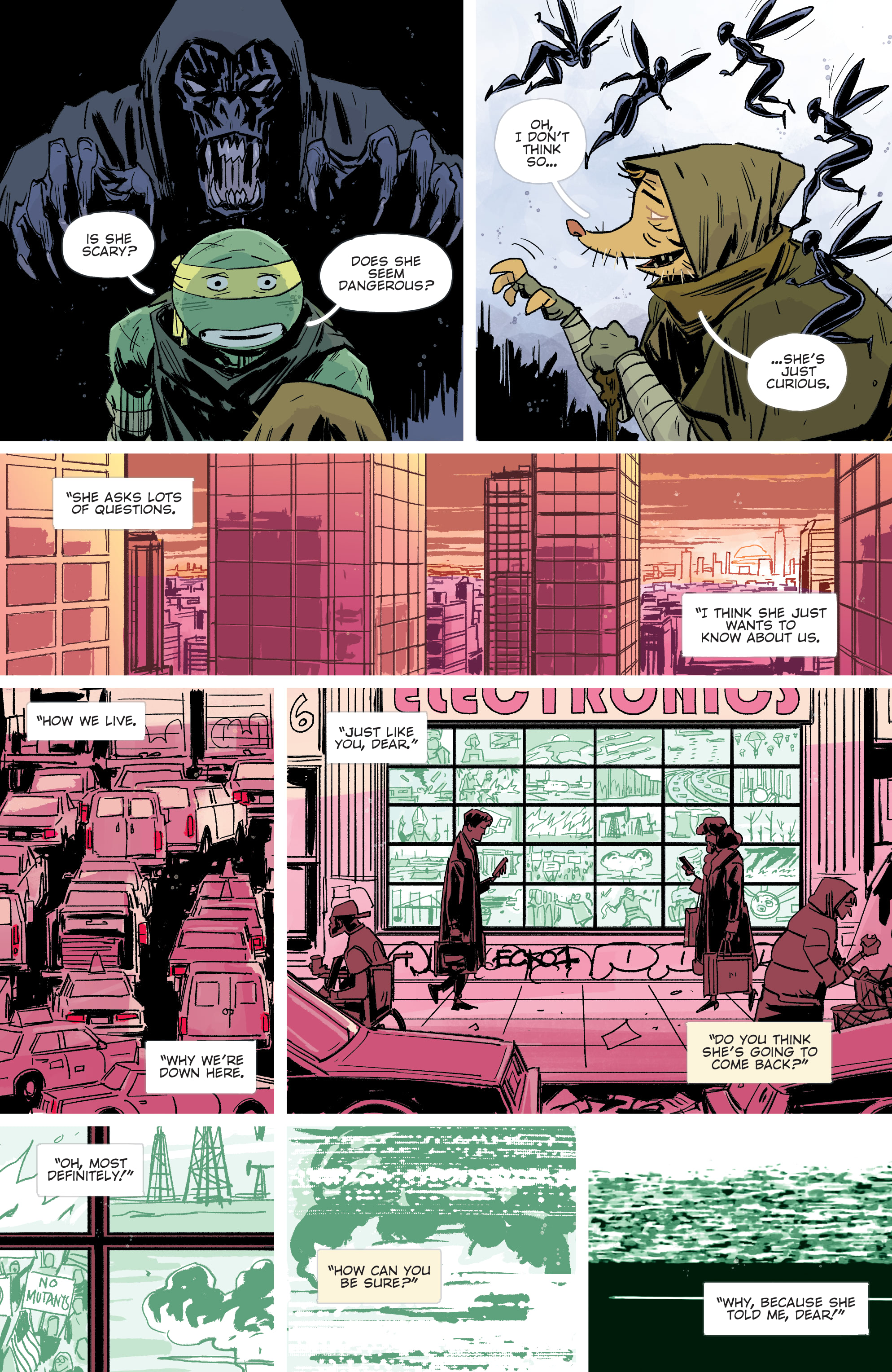 Read online Teenage Mutant Ninja Turtles: Jennika II comic -  Issue #3 - 7
