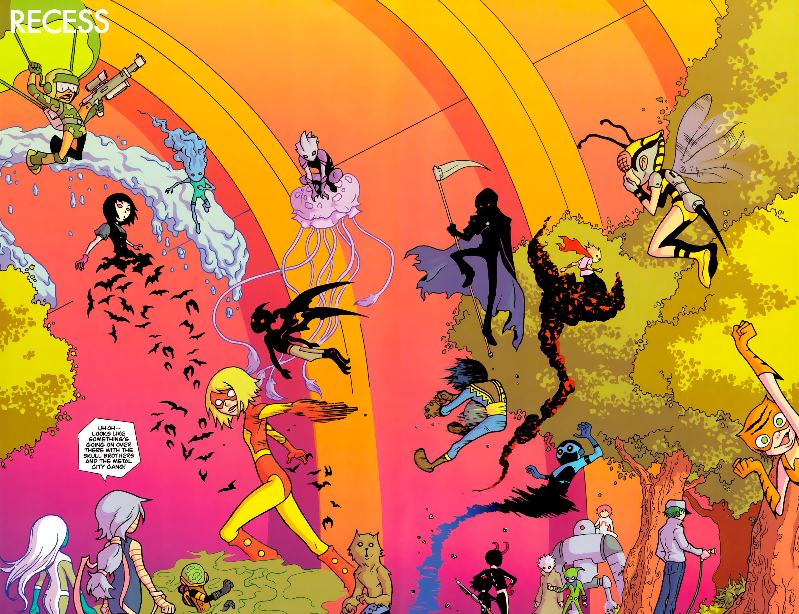 Read online Gladstone's School for World Conquerors (2011) comic -  Issue #1 - 22