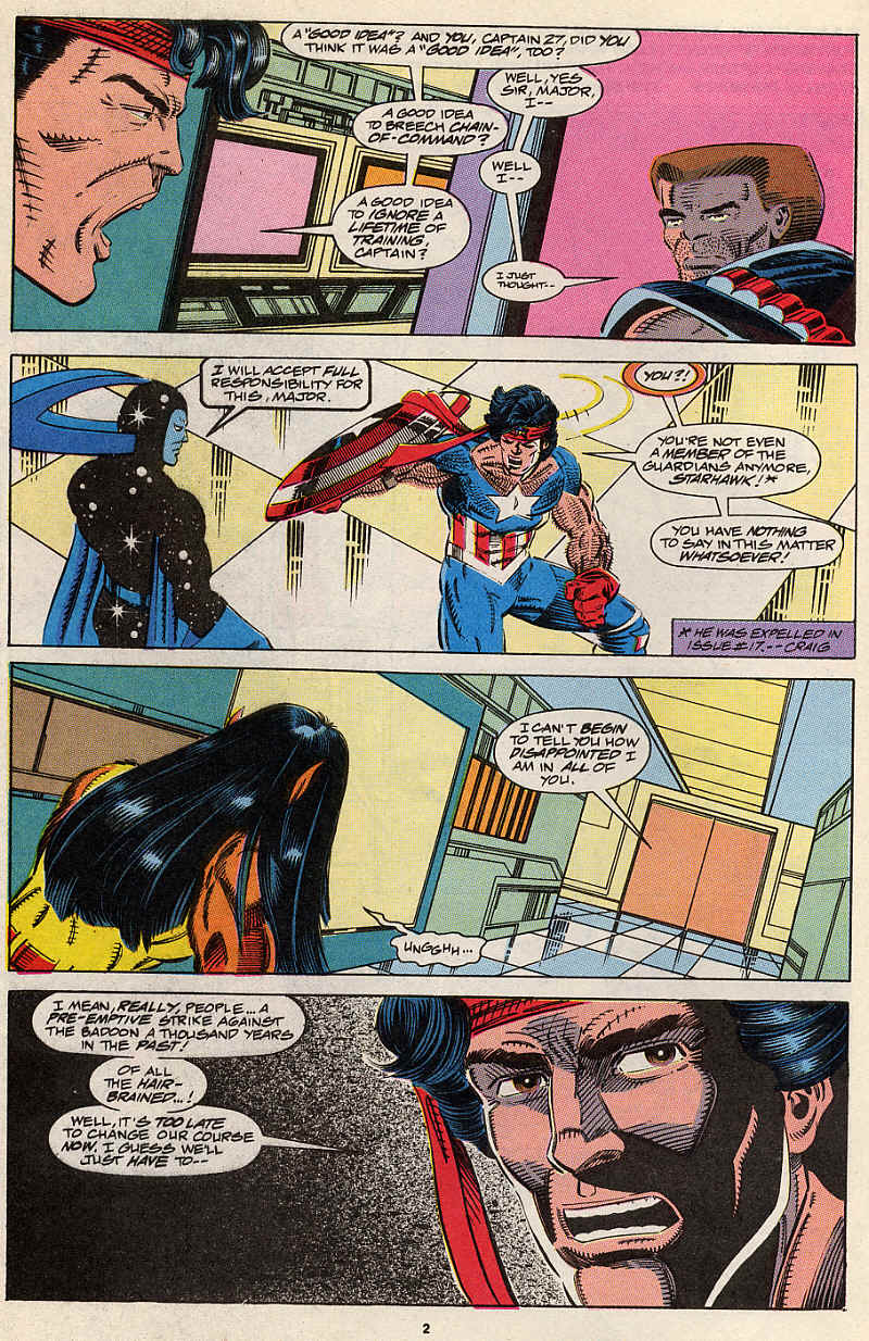 Read online Guardians of the Galaxy (1990) comic -  Issue #27 - 3