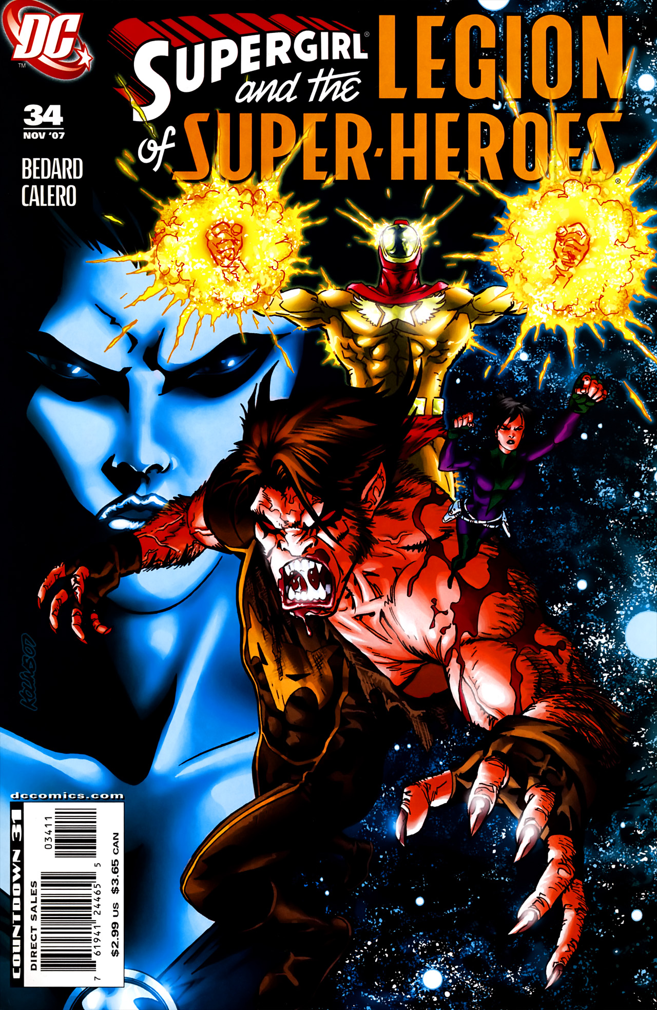 Read online Supergirl and the Legion of Super-Heroes comic -  Issue #34 - 1