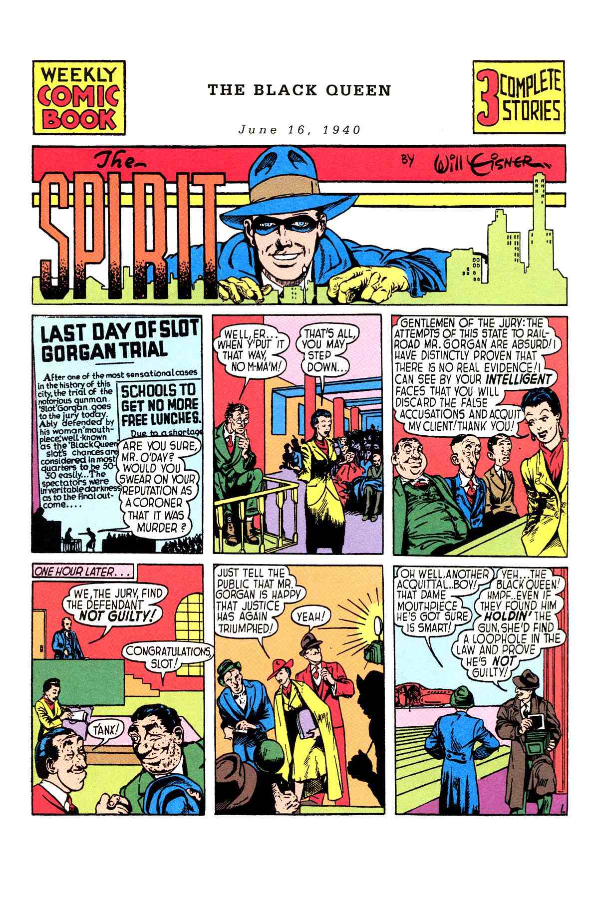 Read online Will Eisner's The Spirit Archives comic -  Issue # TPB 1 (Part 1) - 16