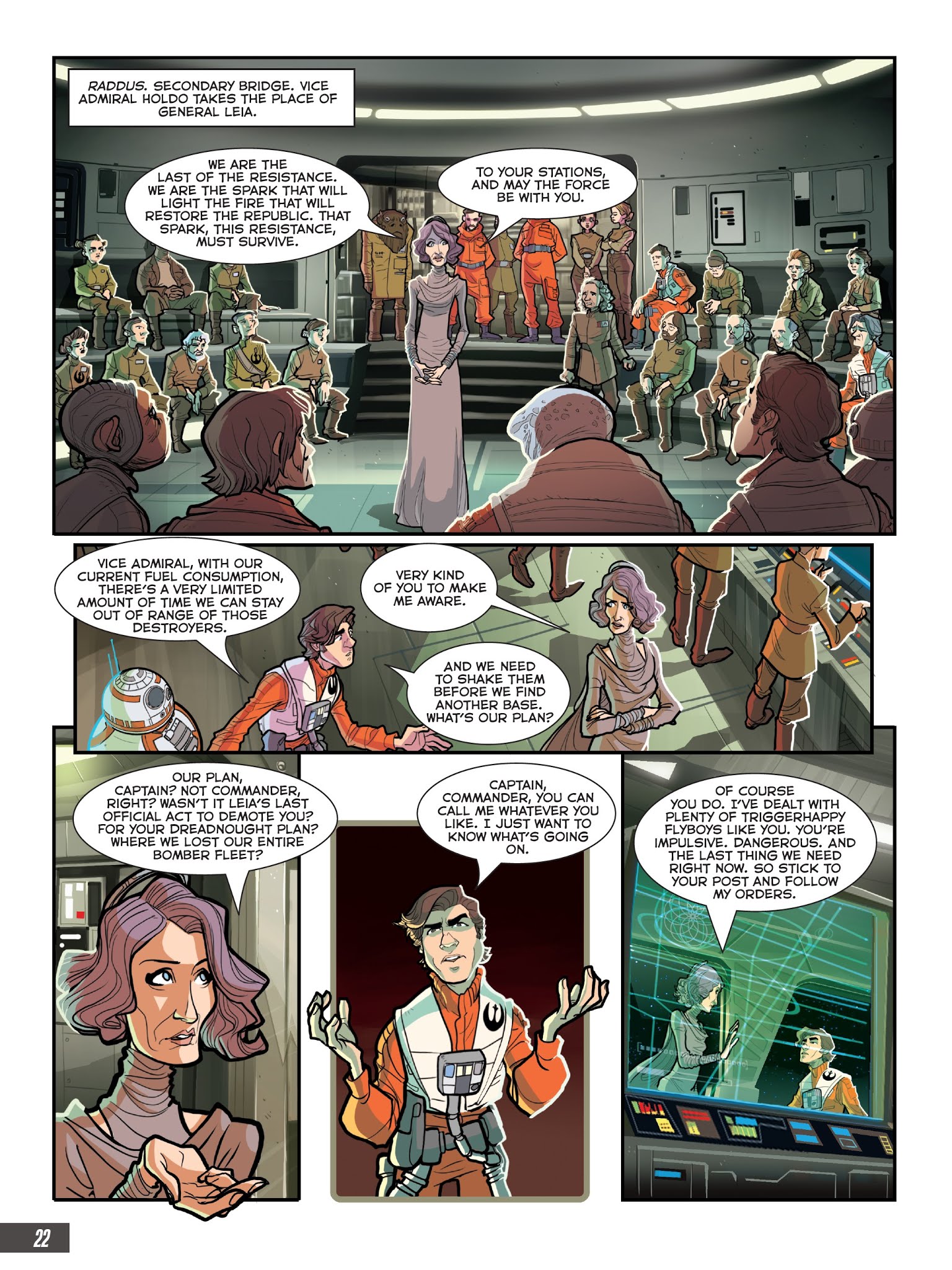 Read online Star Wars: The Last Jedi Graphic Novel Adaptation comic -  Issue # TPB - 24