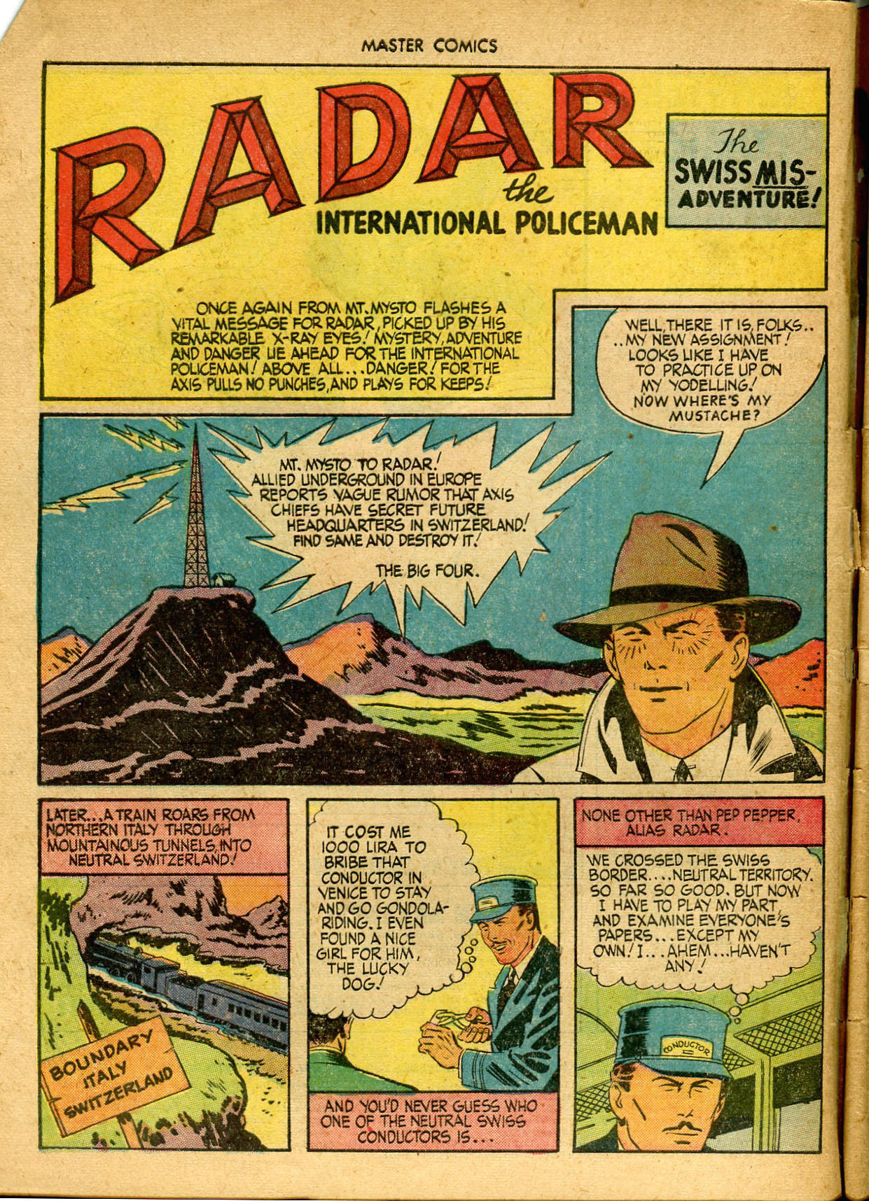Read online Master Comics comic -  Issue #52 - 4