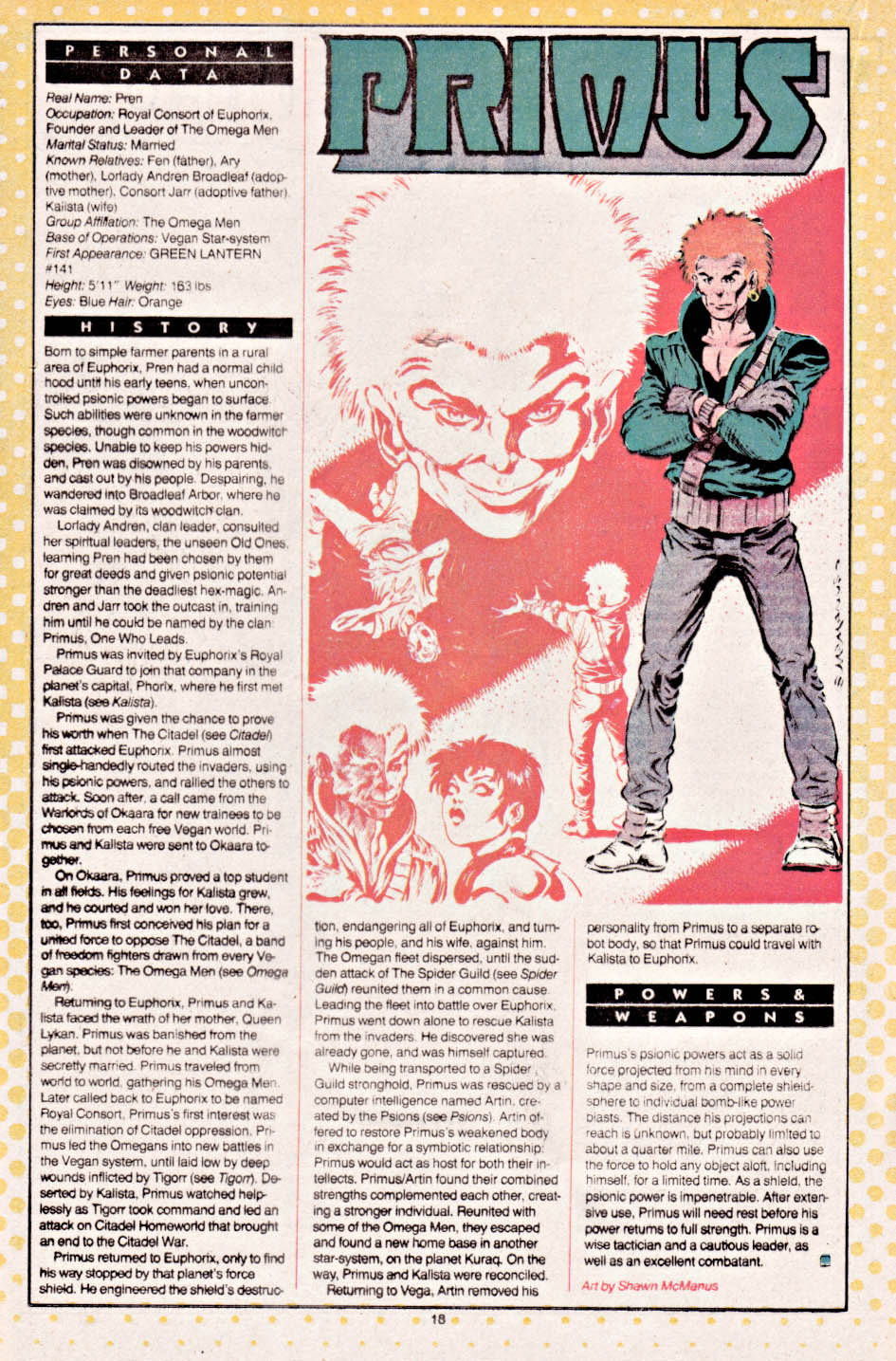 Read online Who's Who: The Definitive Directory of the DC Universe comic -  Issue #18 - 19