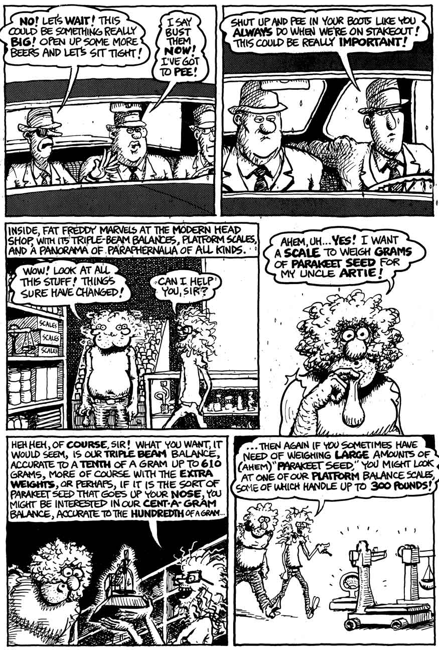 Read online The Fabulous Furry Freak Brothers comic -  Issue #6 - 10