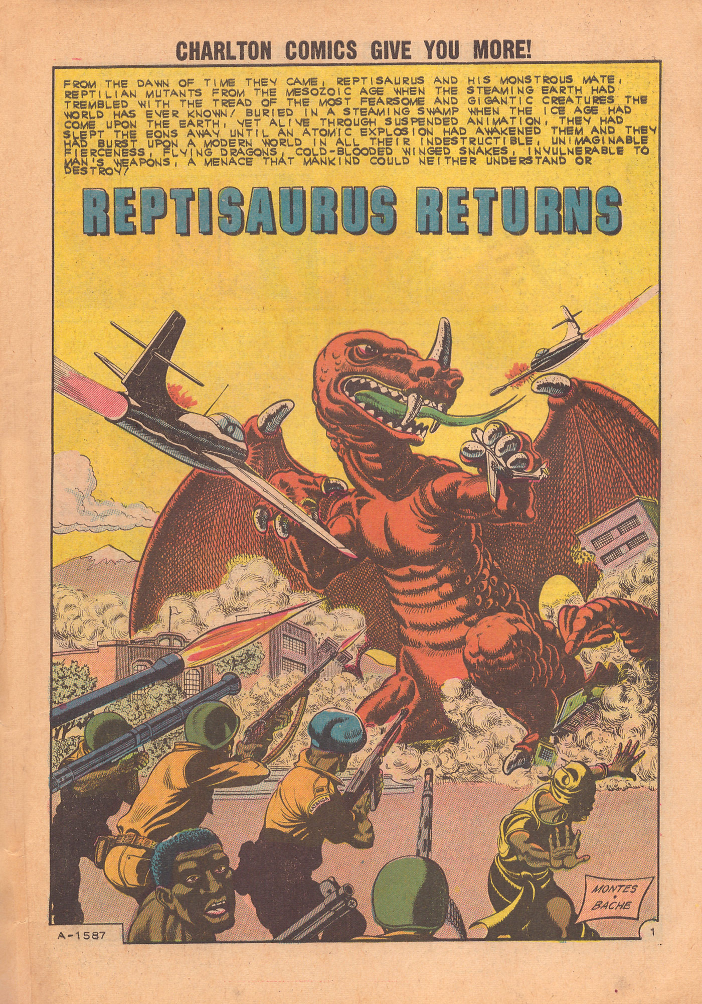 Read online Reptisaurus comic -  Issue #7 - 3