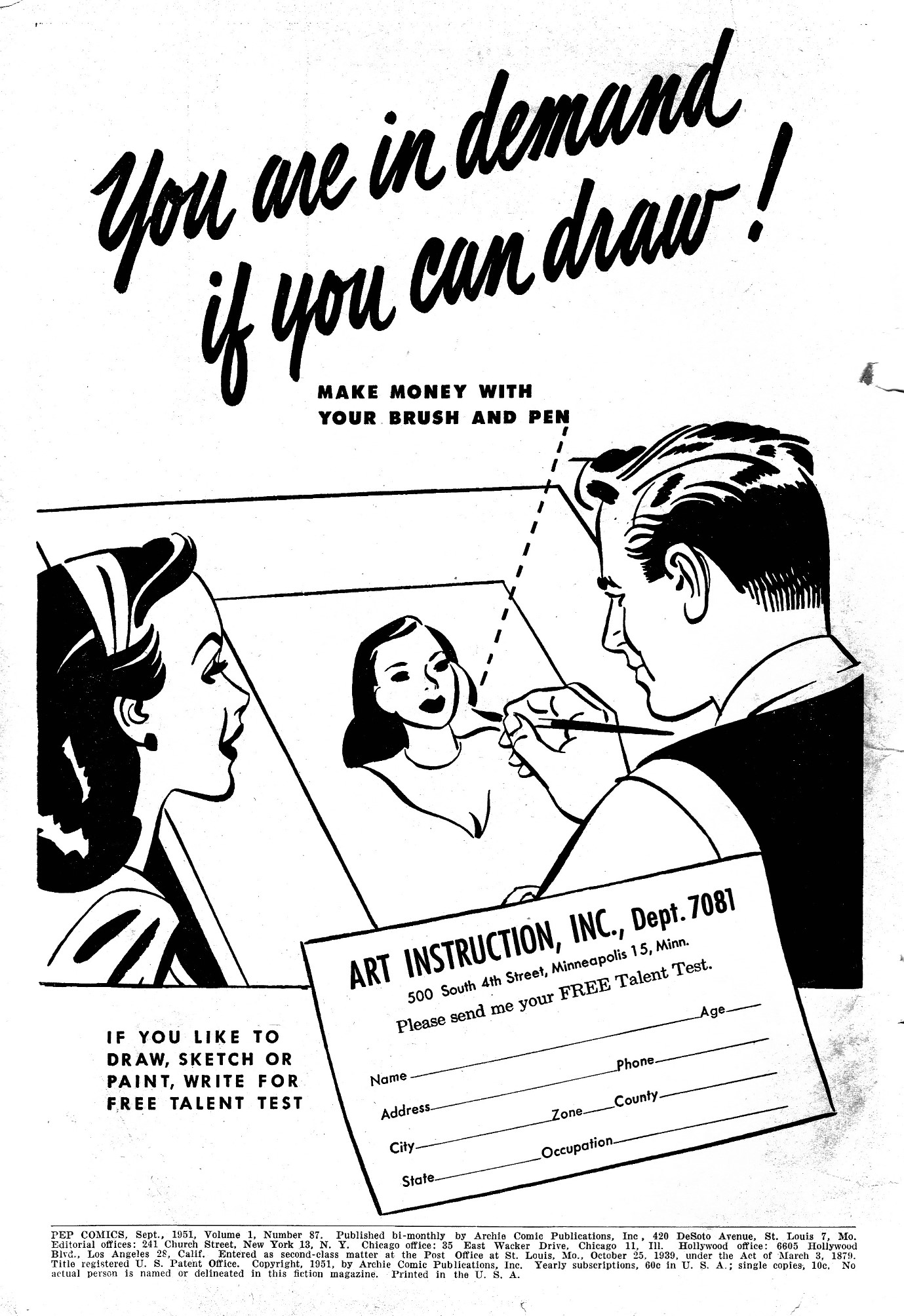 Read online Pep Comics comic -  Issue #87 - 2