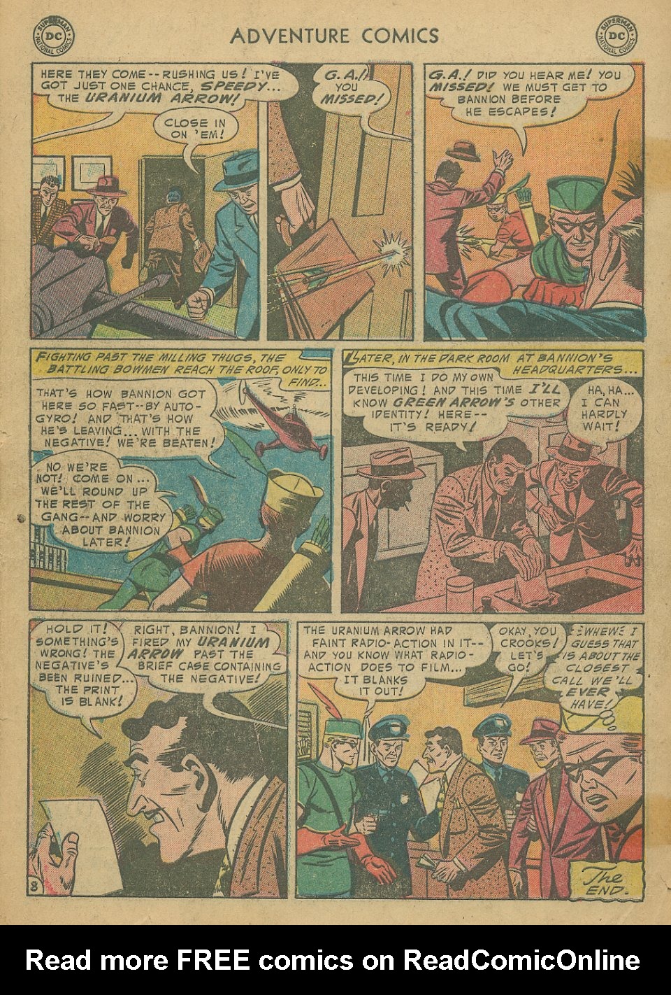 Read online Adventure Comics (1938) comic -  Issue #205 - 35