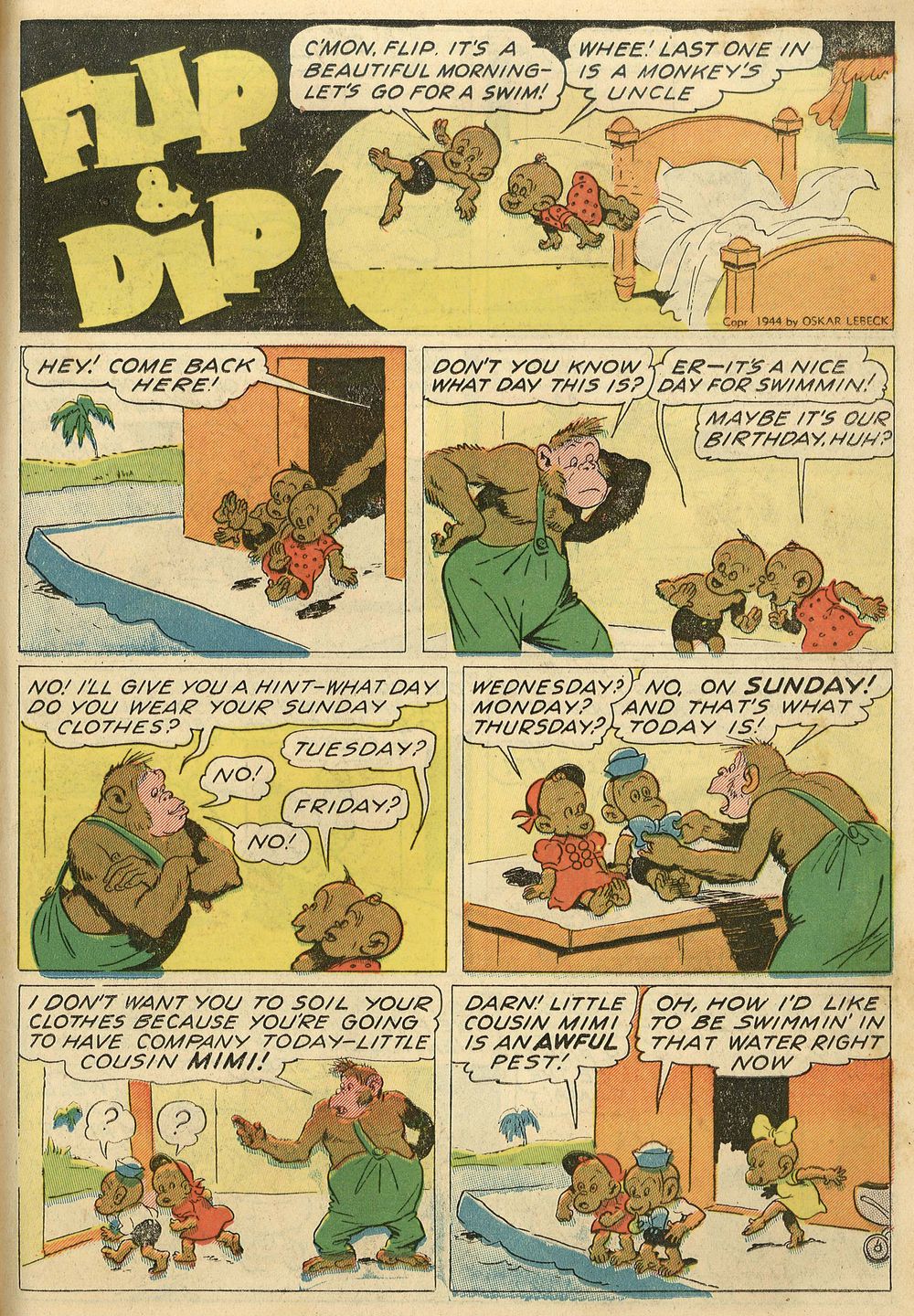 Read online Our Gang Comics comic -  Issue #12 - 15