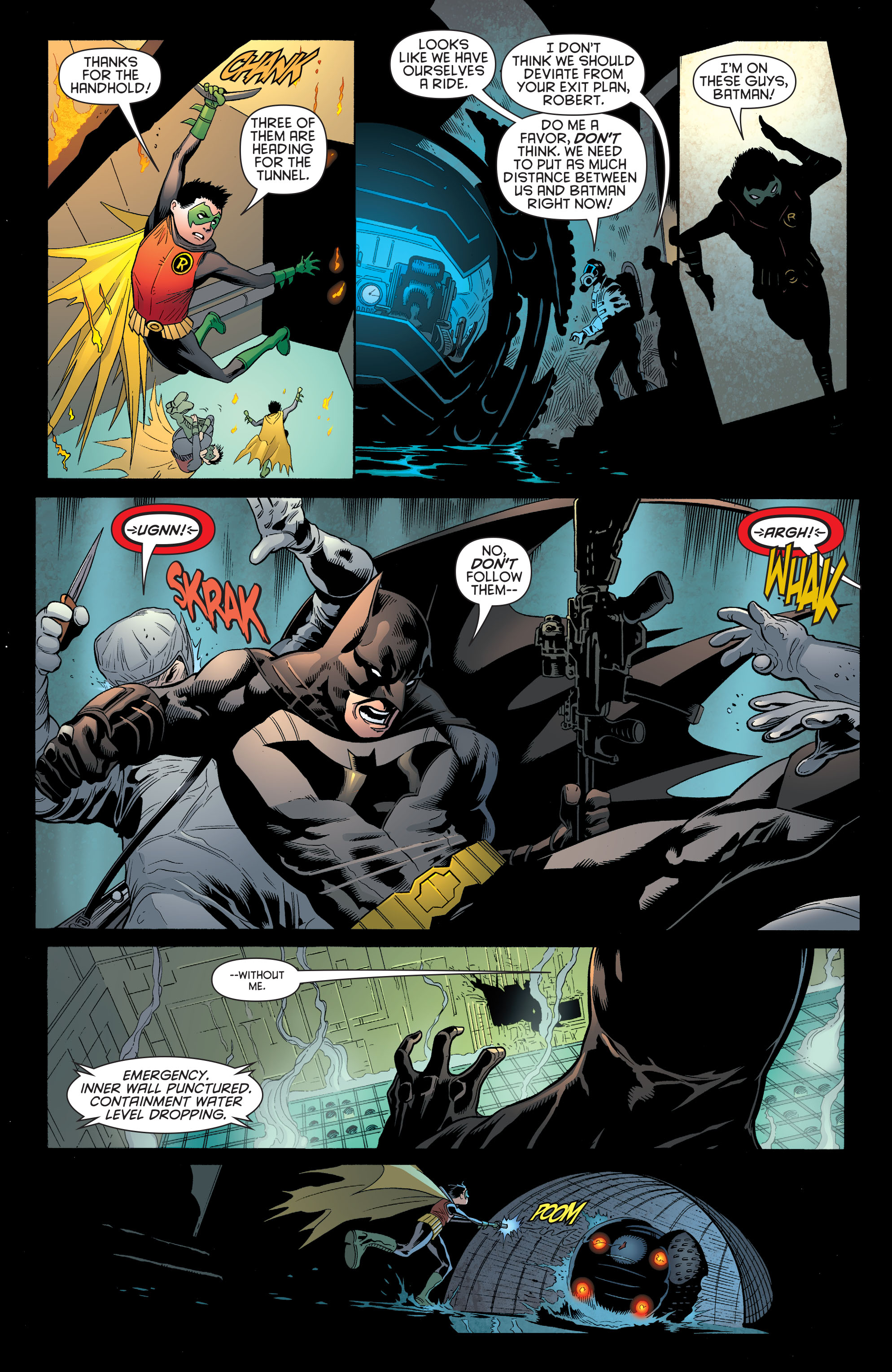 Read online Batman and Robin (2011) comic -  Issue # _Bad Blood (DC Essential Edition) (Part 1) - 20