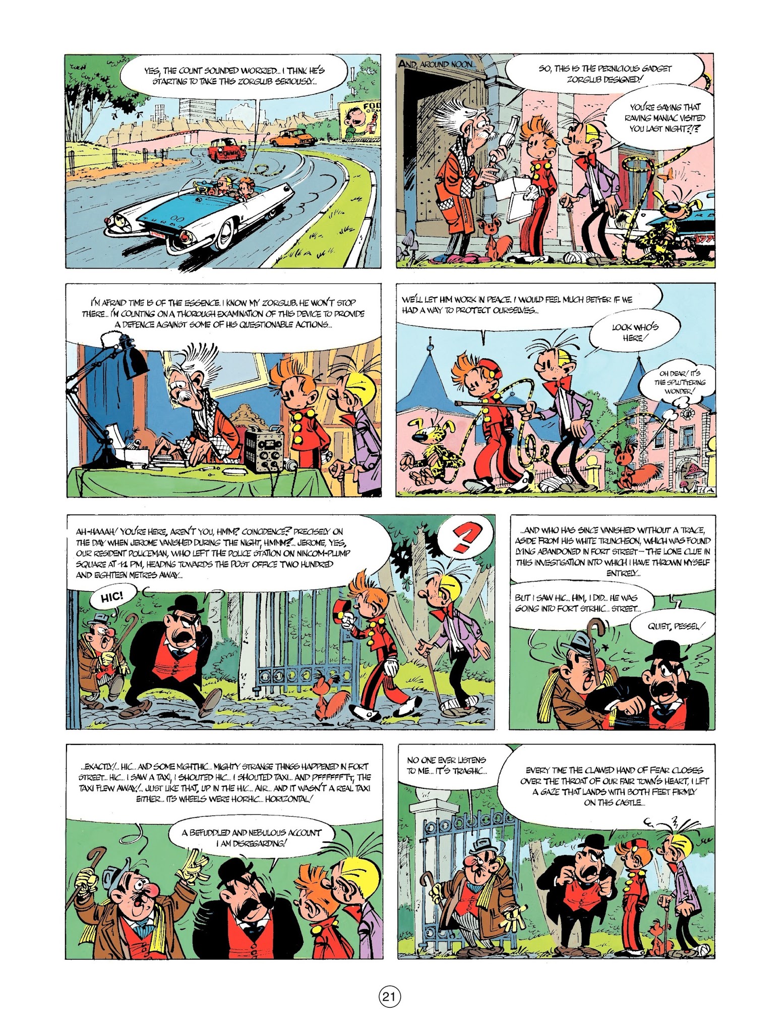 Read online Spirou & Fantasio (2009) comic -  Issue #13 - 22