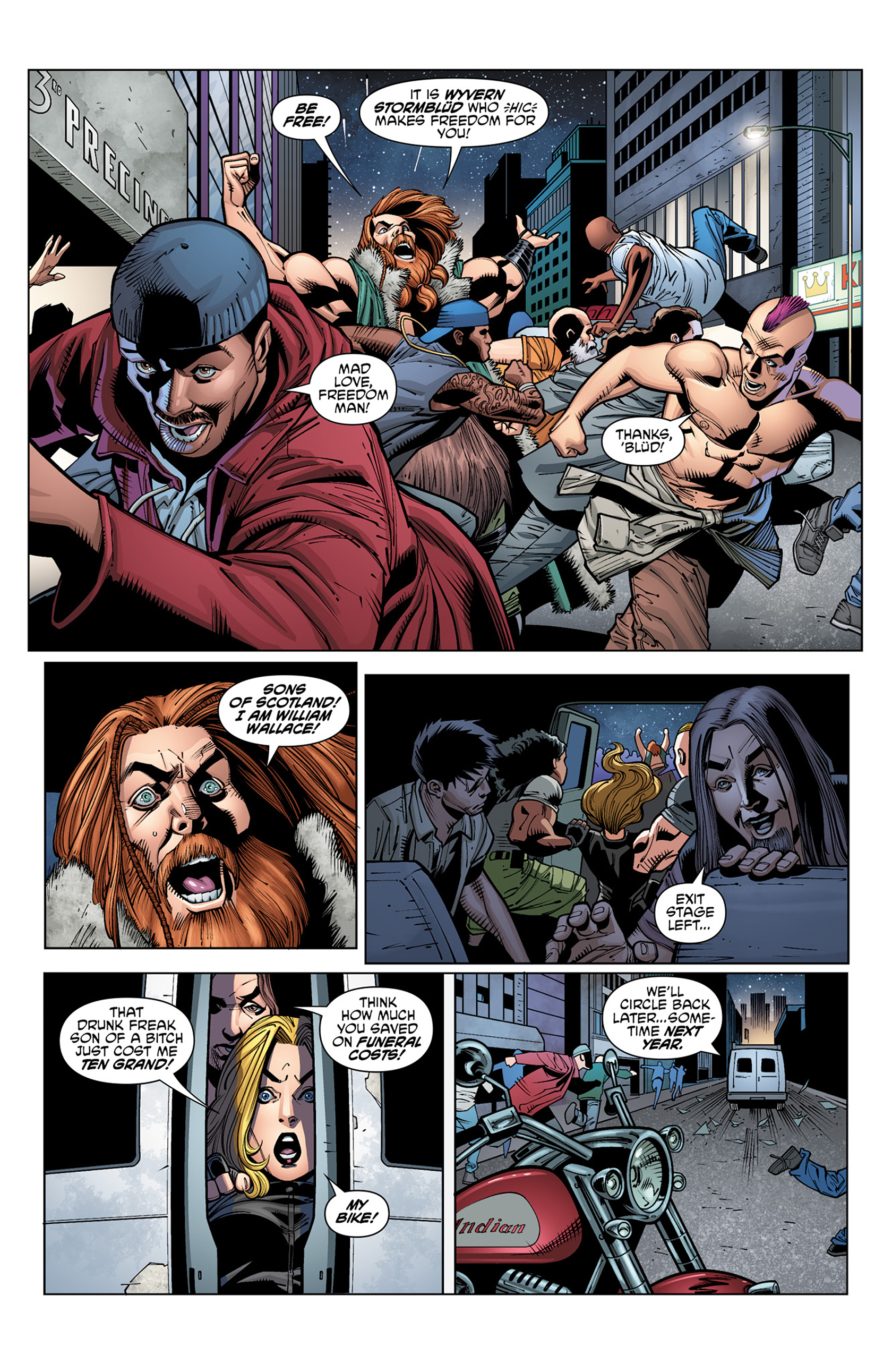 Read online Barb Wire (2015) comic -  Issue #2 - 15