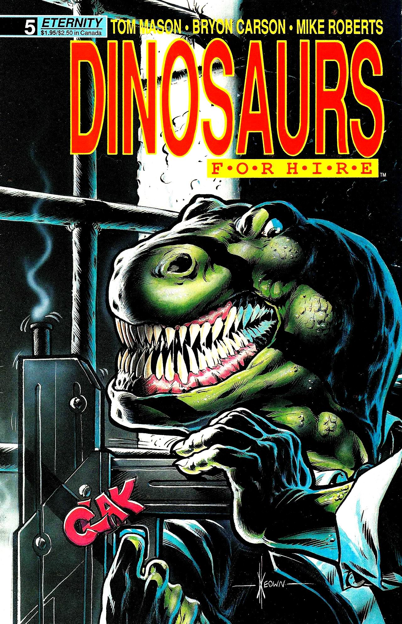 Read online Dinosaurs For Hire (1988) comic -  Issue #5 - 1