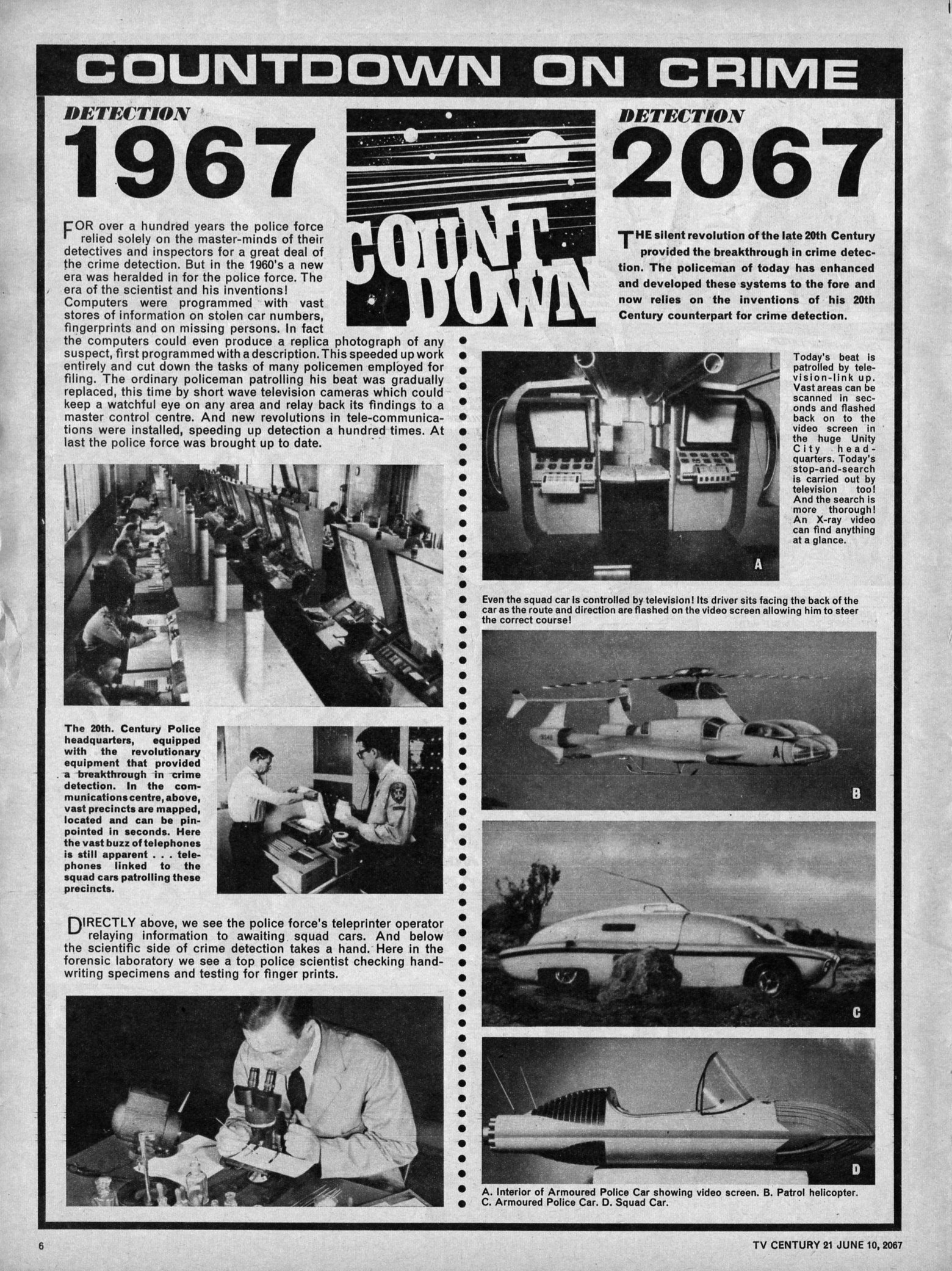 Read online TV Century 21 (TV 21) comic -  Issue #125 - 6