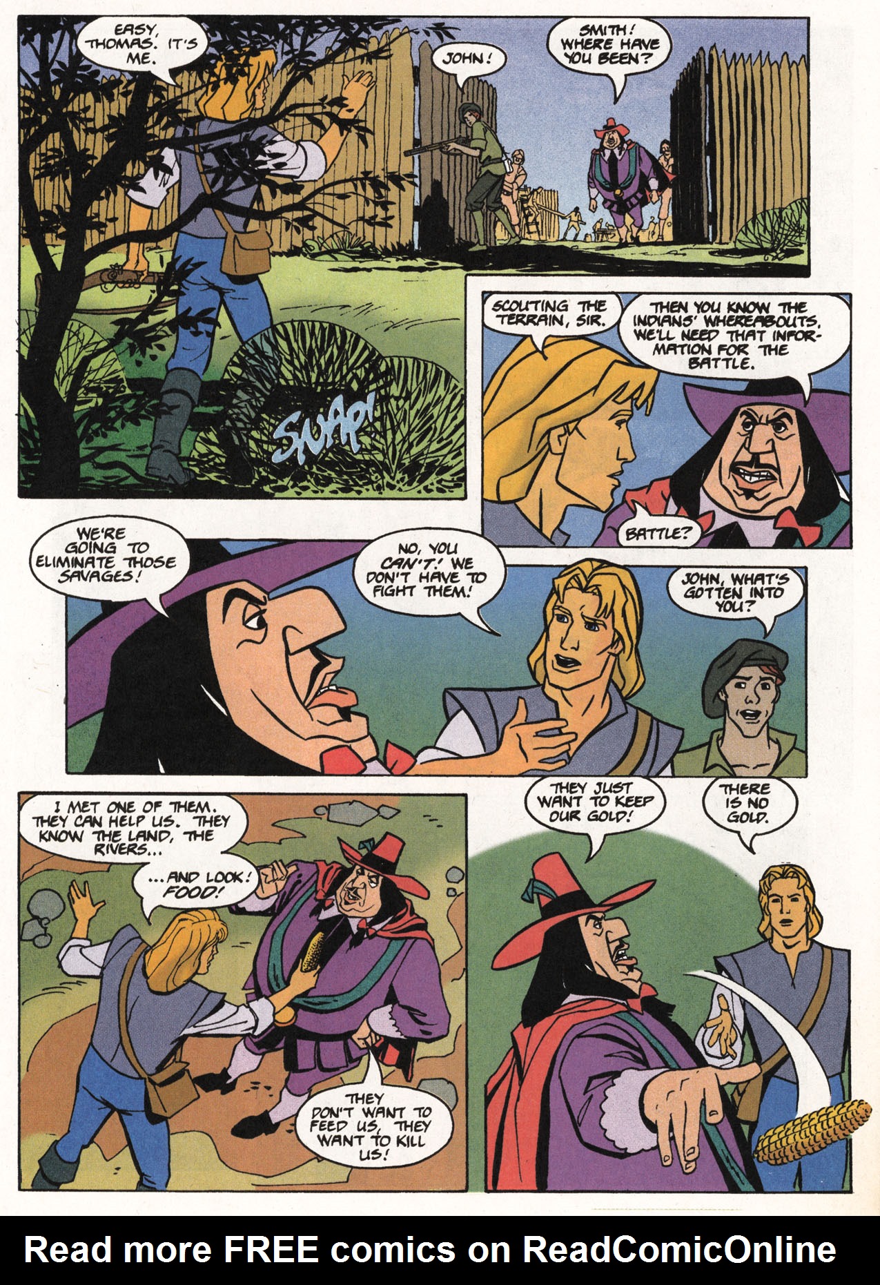 Read online Disney's Pocahontas comic -  Issue #2 - 13