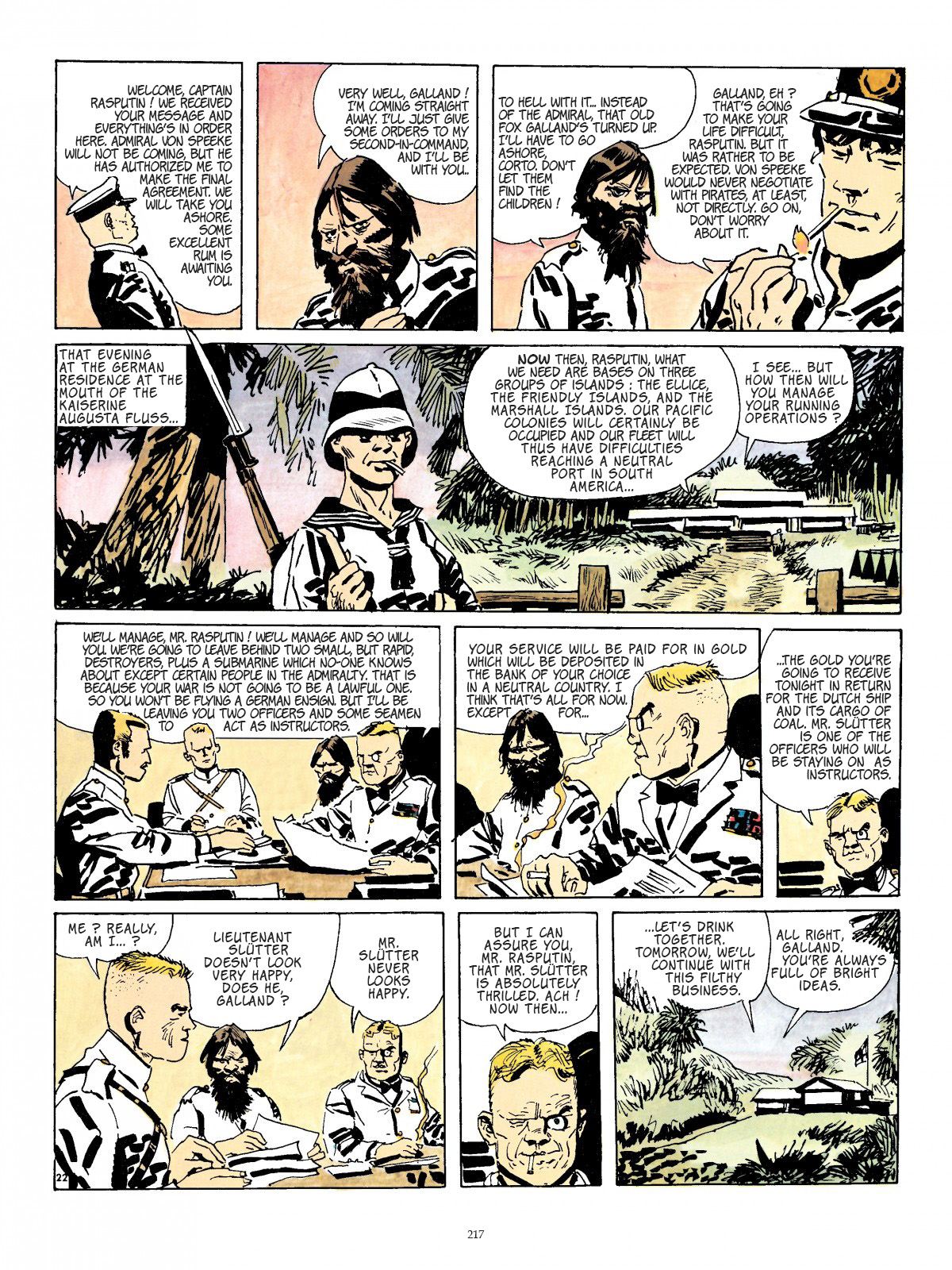 Read online Corto Maltese comic -  Issue # TPB 2 (Part 3) - 7