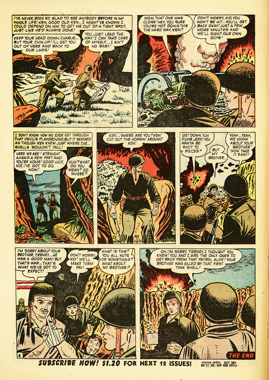 Read online Young Men comic -  Issue #10 - 16