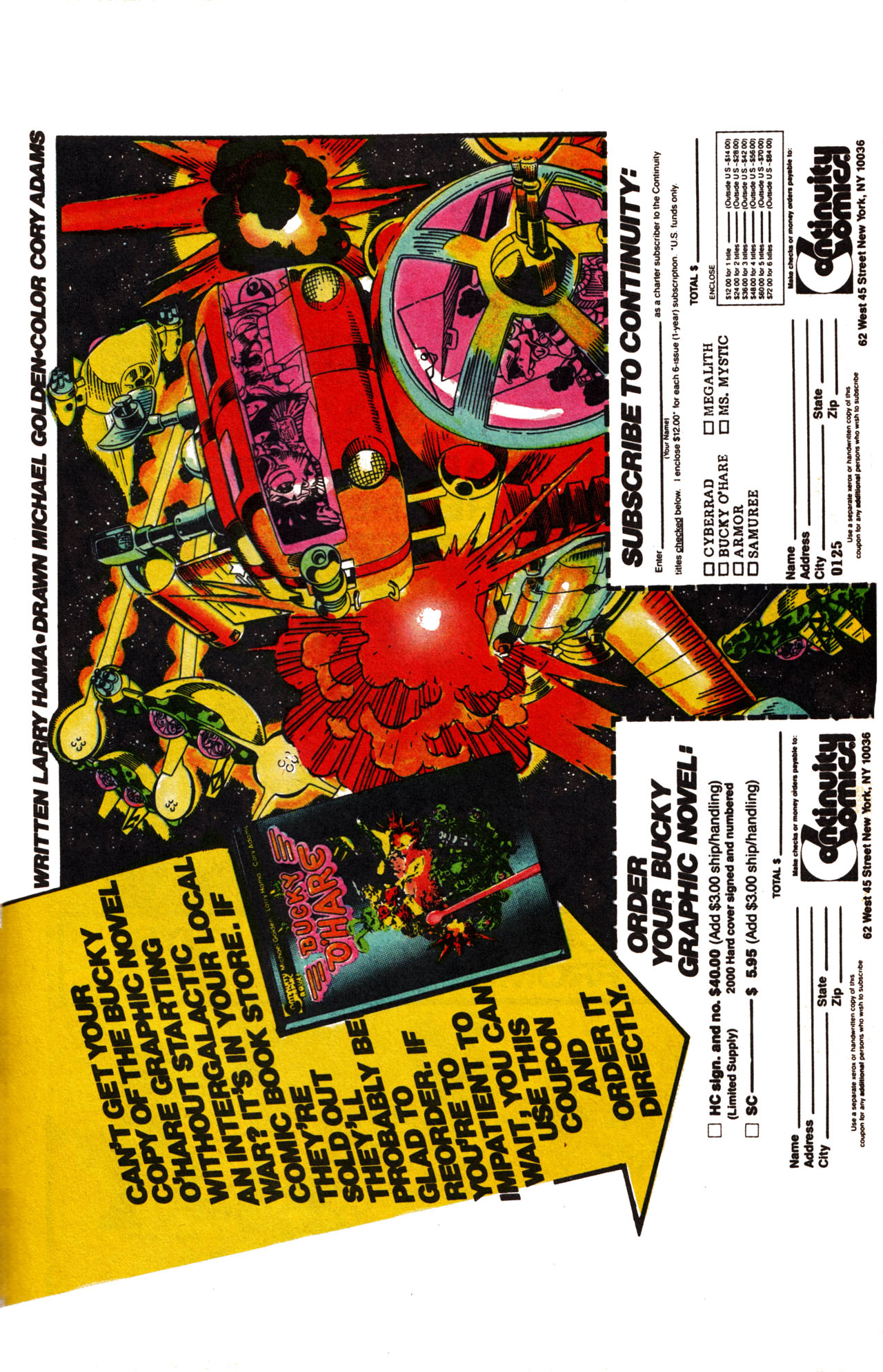 Read online Bucky O'Hare (1991) comic -  Issue #5 - 23
