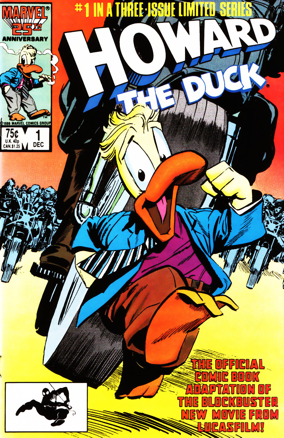 Read online Howard The Duck: The Movie comic -  Issue #1 - 1