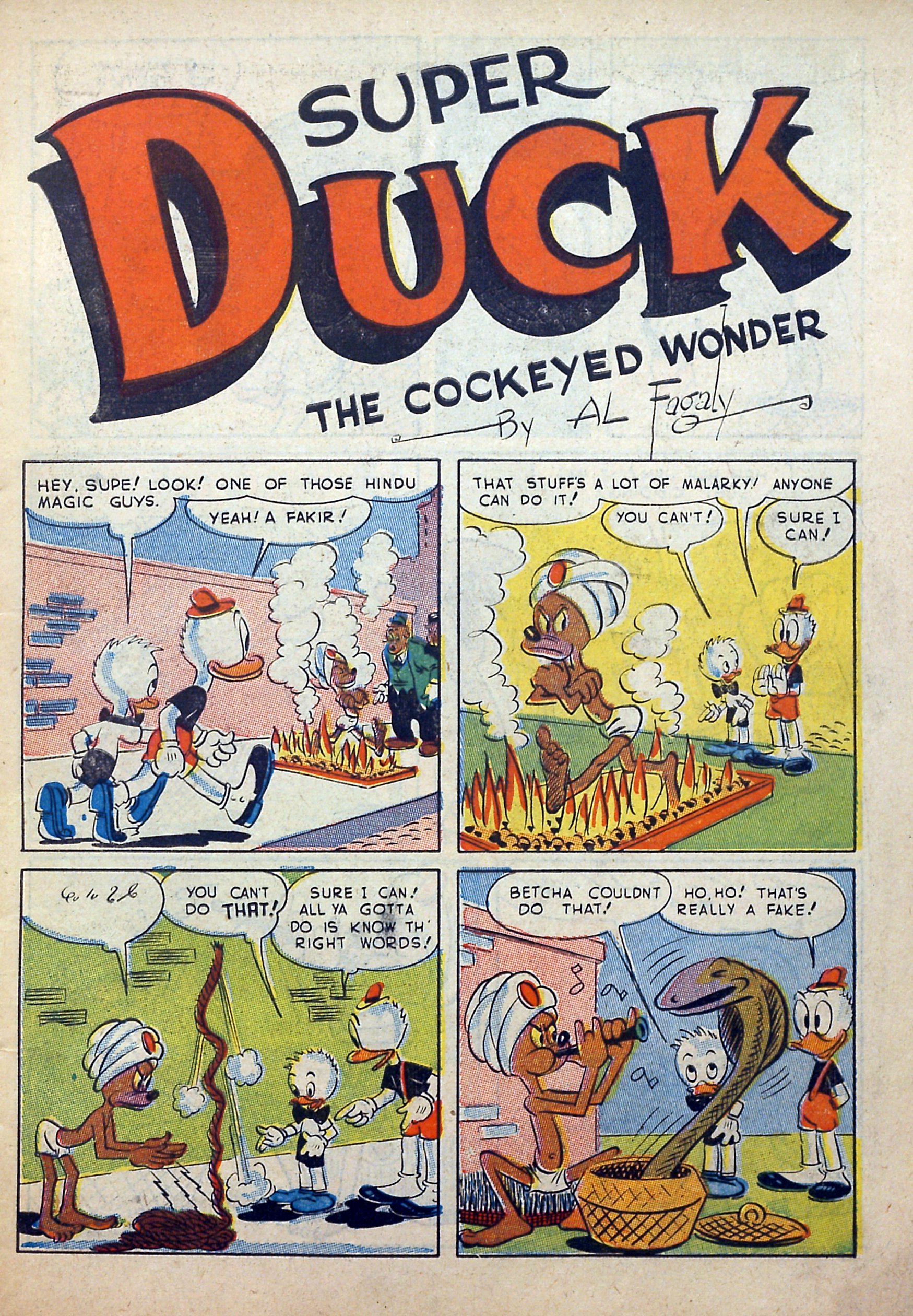 Read online Super Duck Comics comic -  Issue #10 - 4