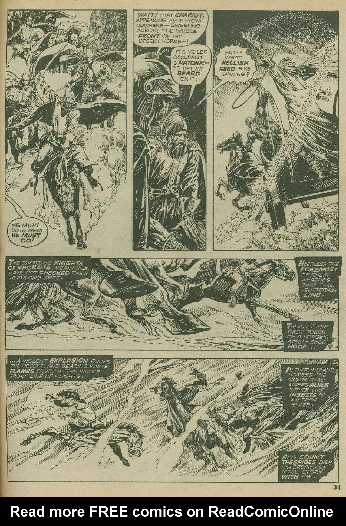 Read online The Savage Sword Of Conan comic -  Issue #2 - 30