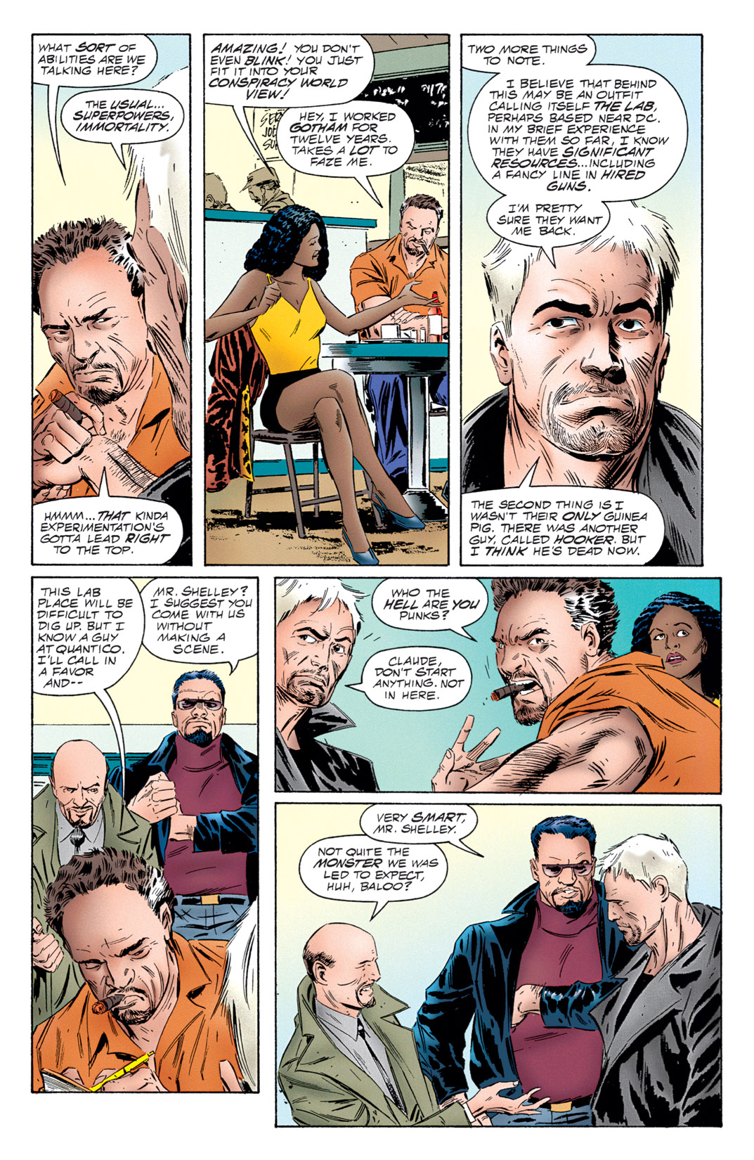 Read online Resurrection Man (1997) comic -  Issue #9 - 12