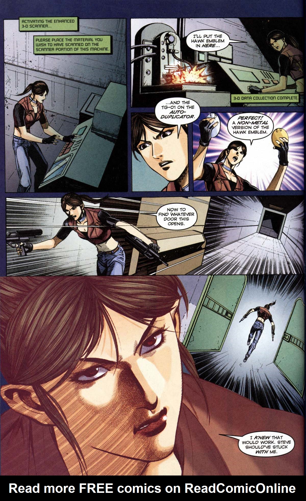 Read online Resident Evil Code: Veronica comic -  Issue #1 - 44