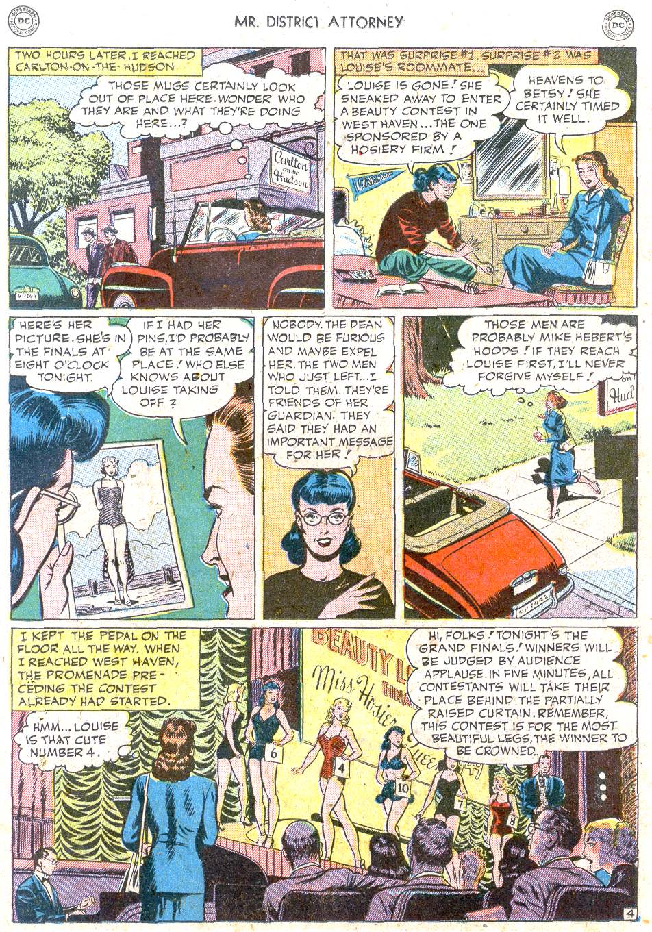 Read online Mr. District Attorney comic -  Issue #15 - 27