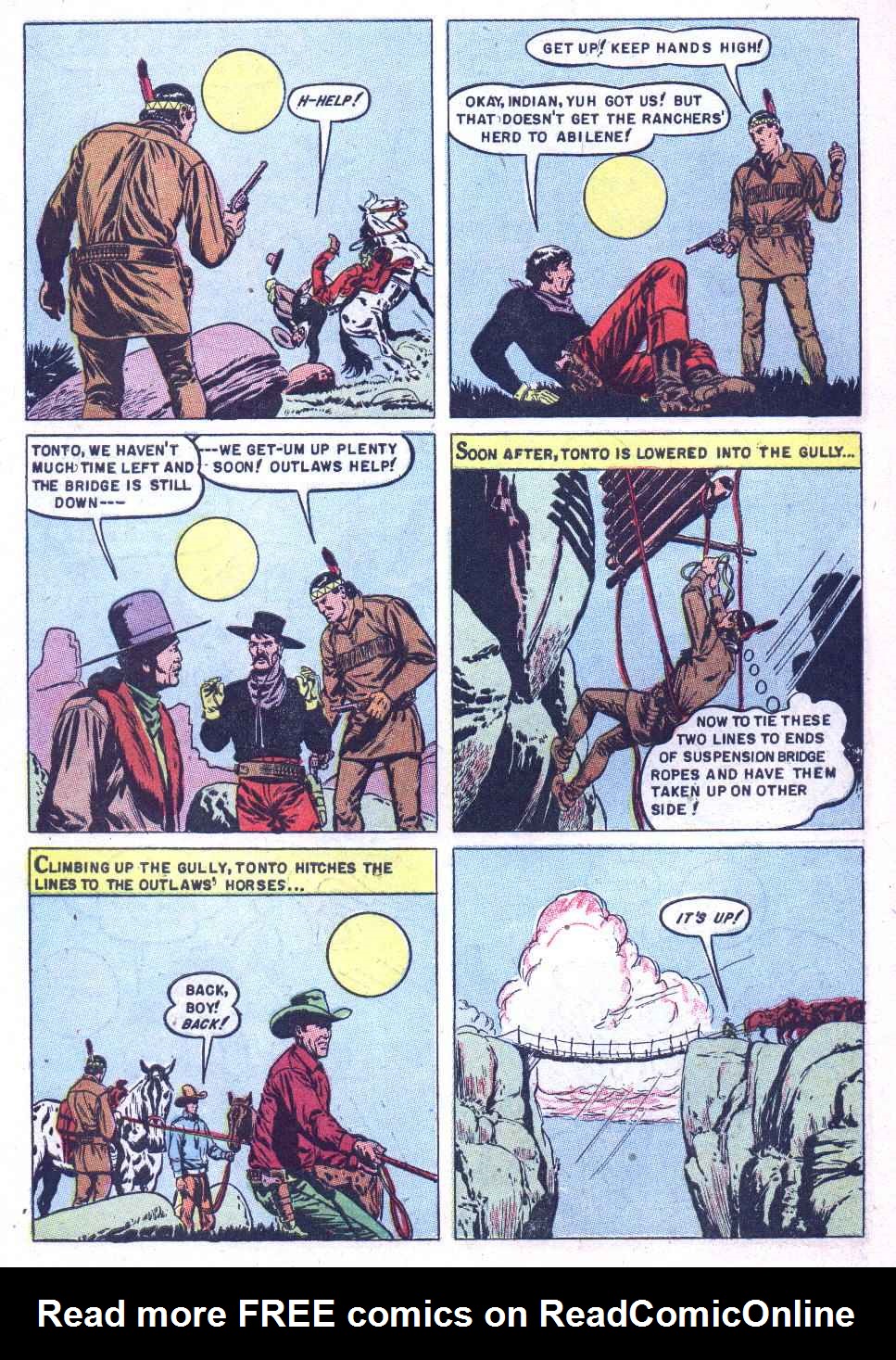 Read online Lone Ranger's Companion Tonto comic -  Issue #6 - 34