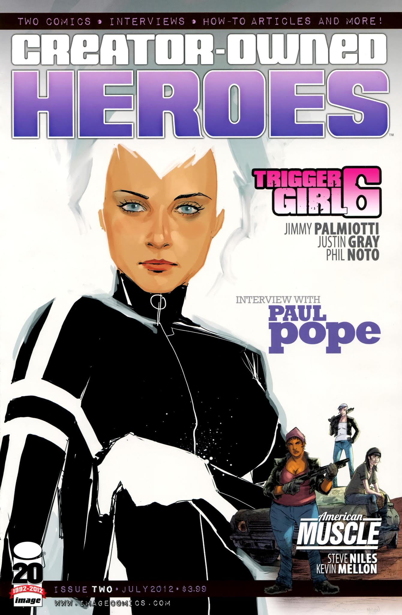 Read online Creator-Owned Heroes comic -  Issue #2 - 1