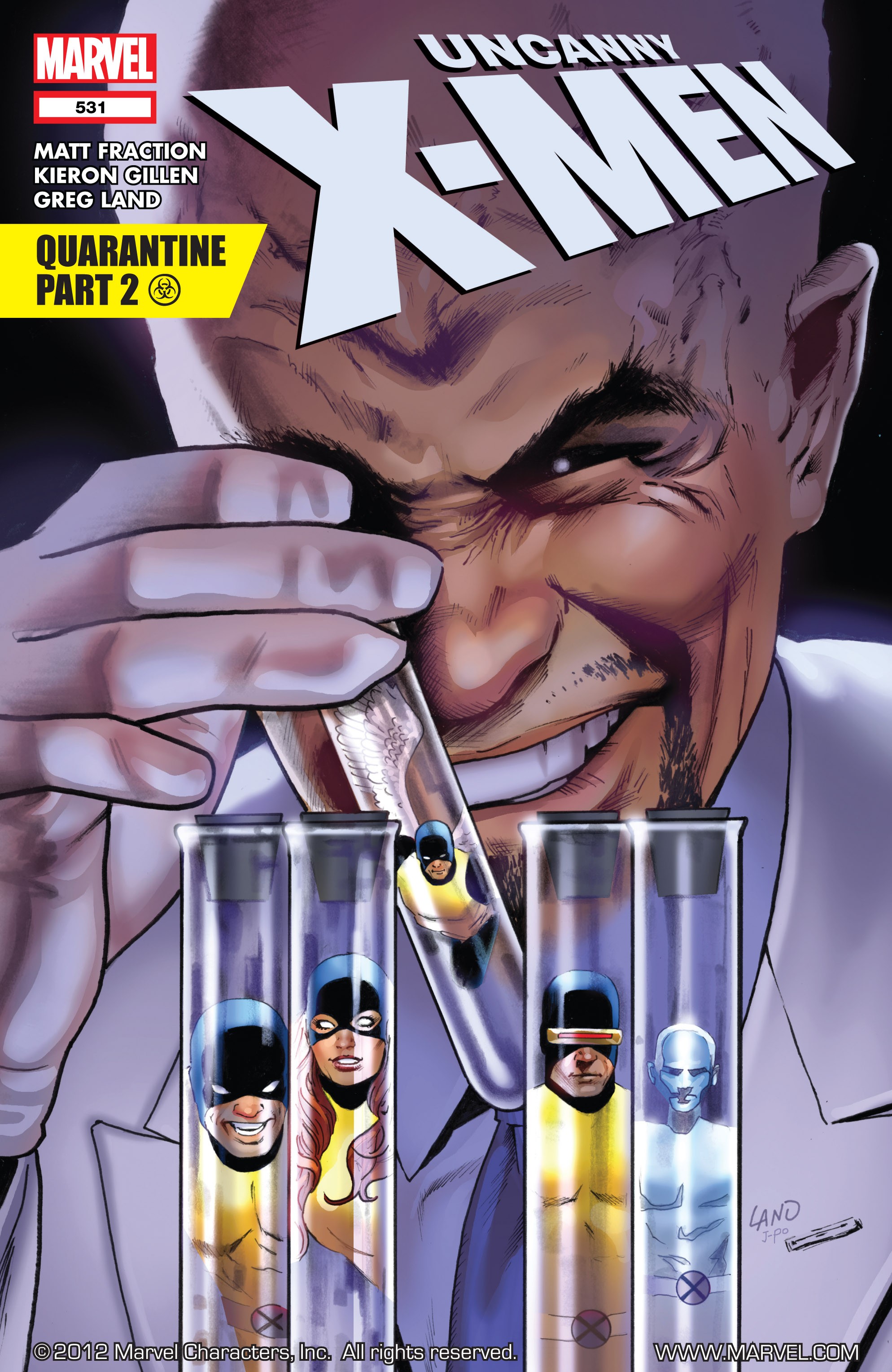 Read online Uncanny X-Men (1963) comic -  Issue #531 - 1