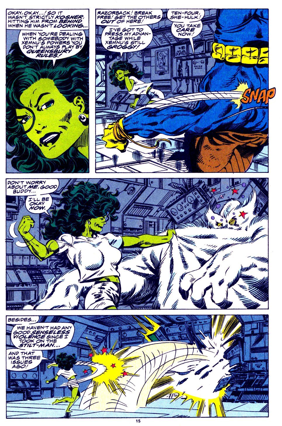 Read online The Sensational She-Hulk comic -  Issue #7 - 11