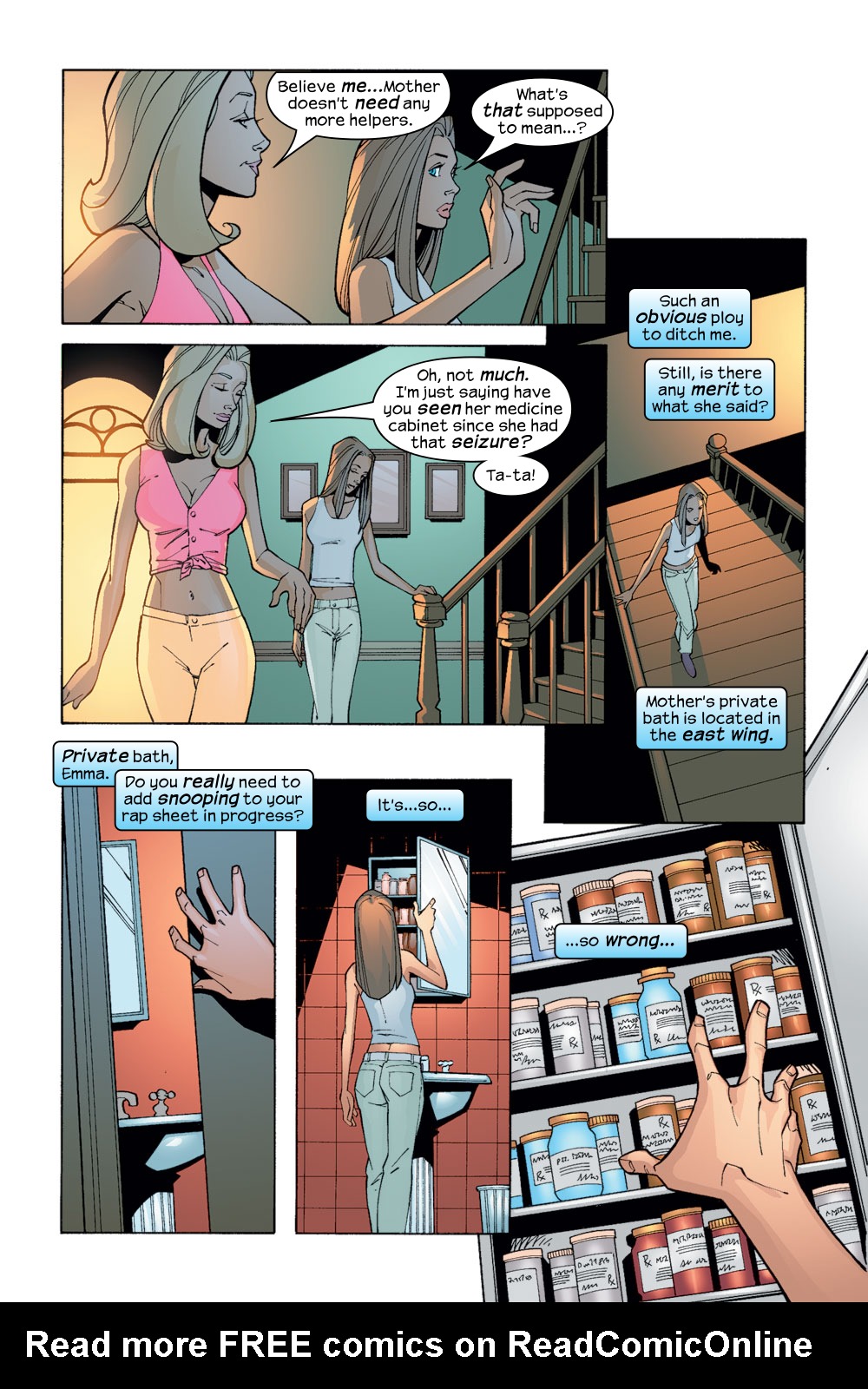 Read online Emma Frost comic -  Issue #6 - 11