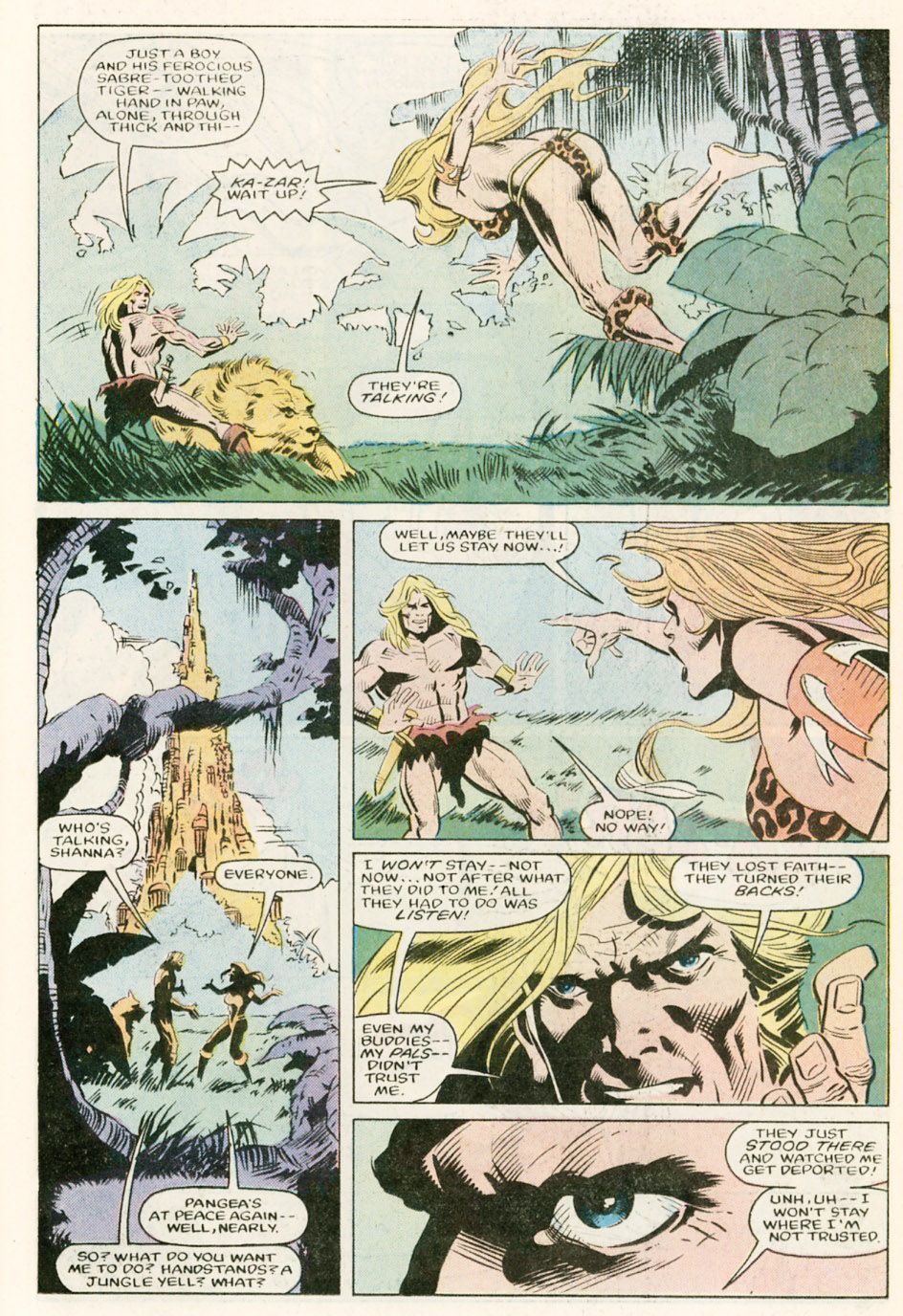 Read online Ka-Zar the Savage comic -  Issue #31 - 20
