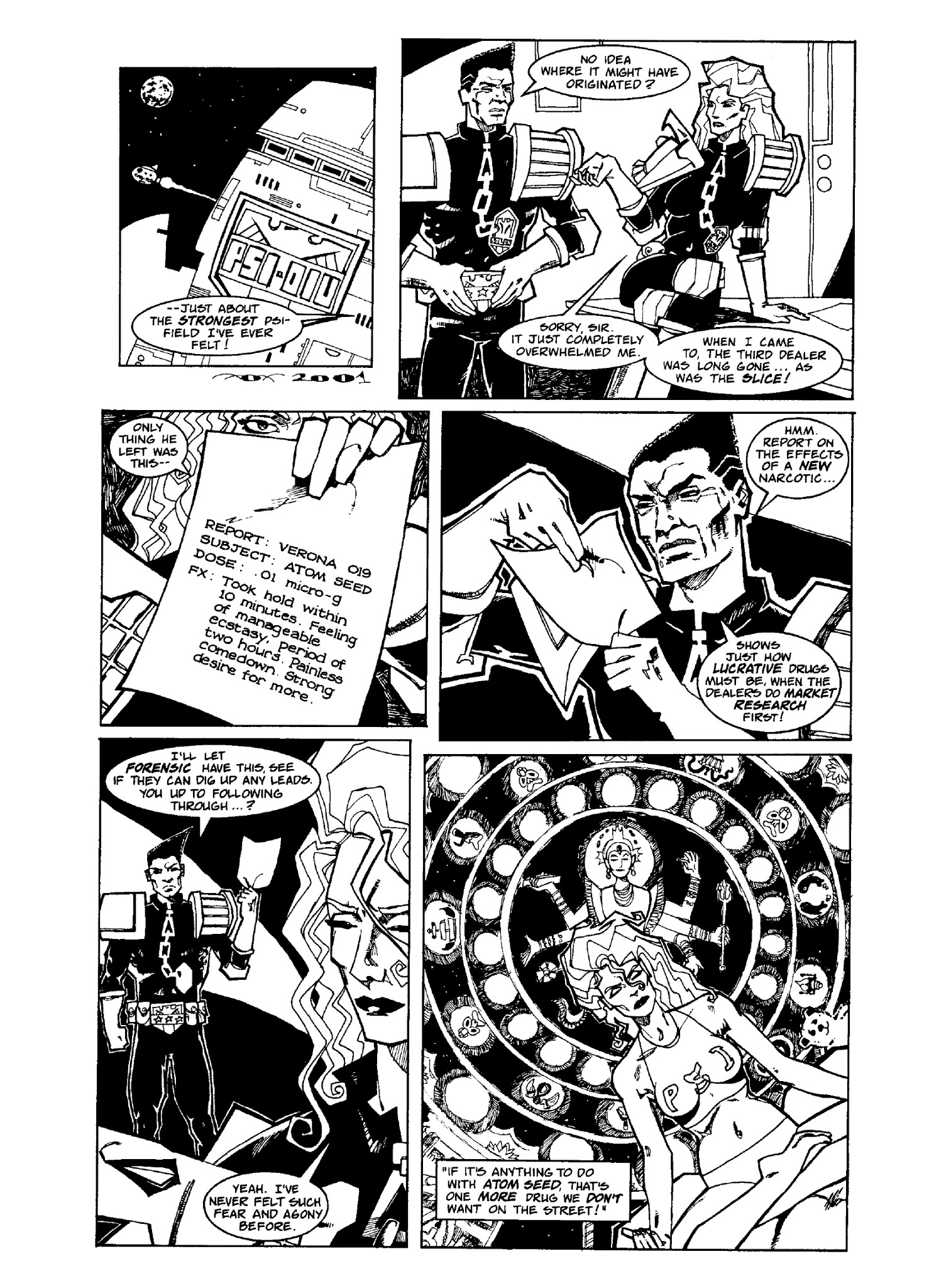 Read online Judge Anderson: The Psi Files comic -  Issue # TPB 4 - 275