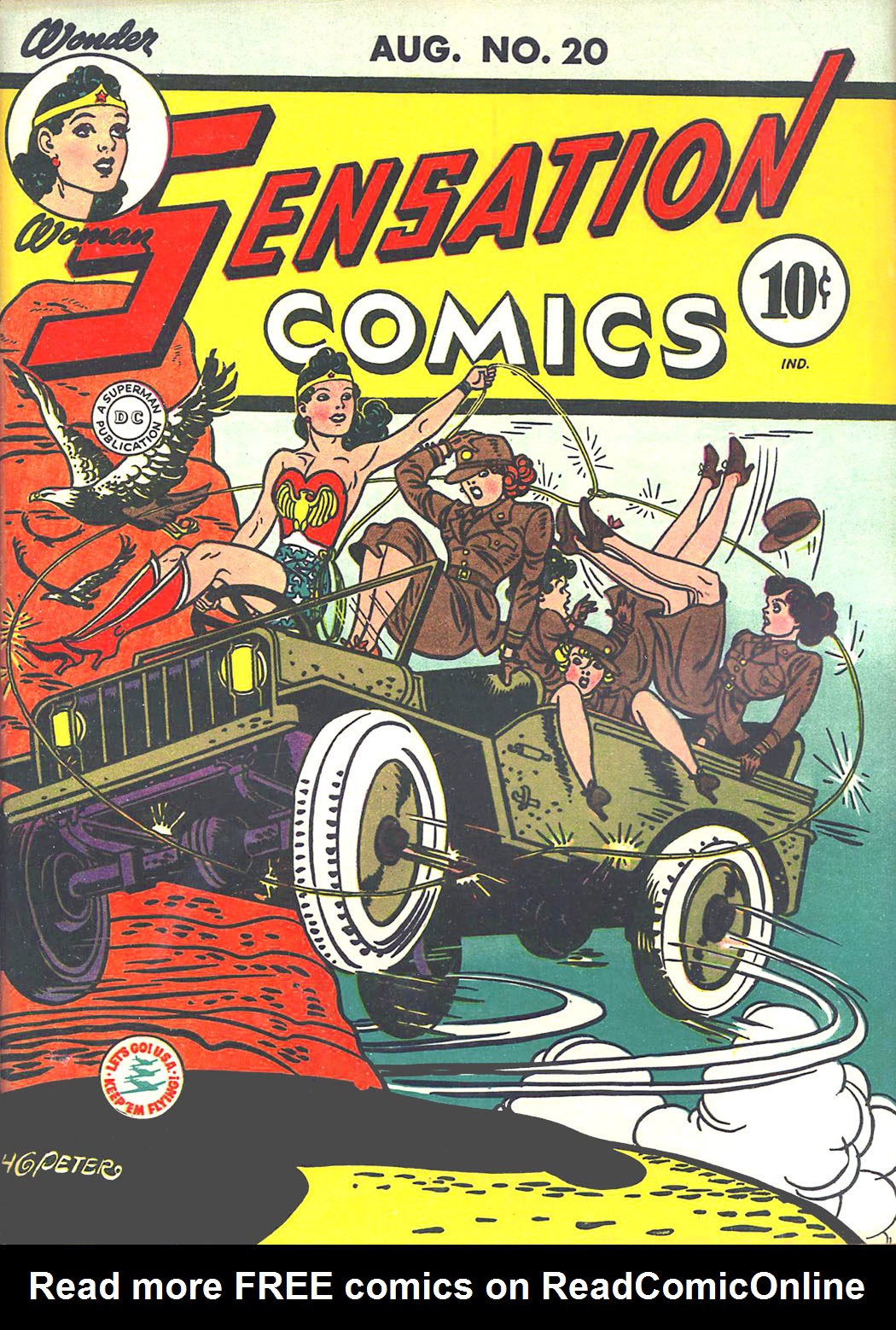Read online Sensation (Mystery) Comics comic -  Issue #20 - 1