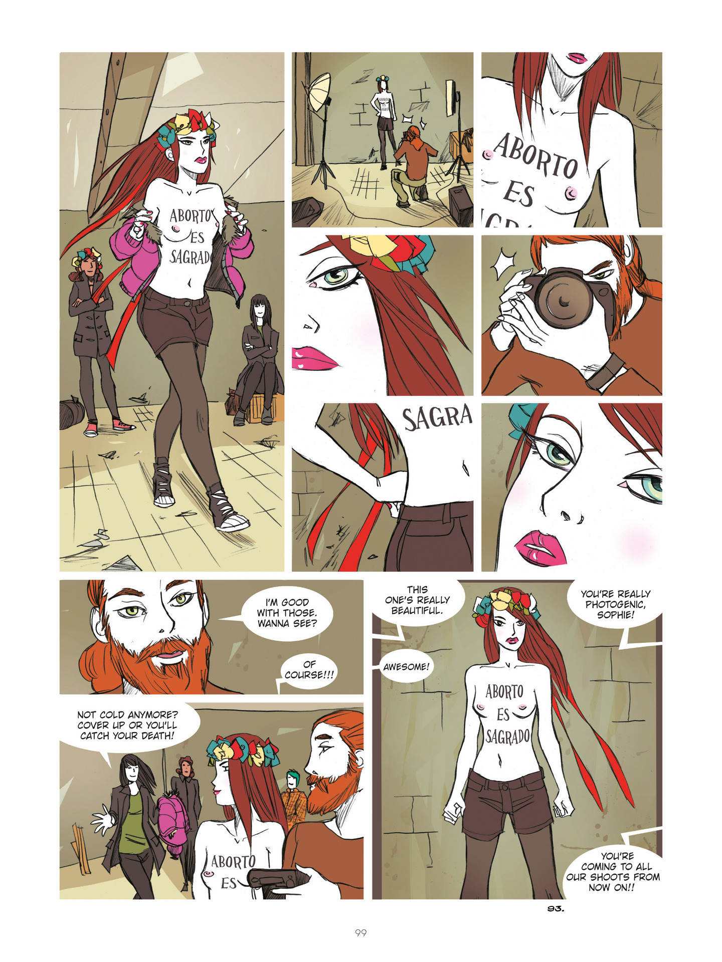 Read online Diary of A Femen comic -  Issue # TPB - 101
