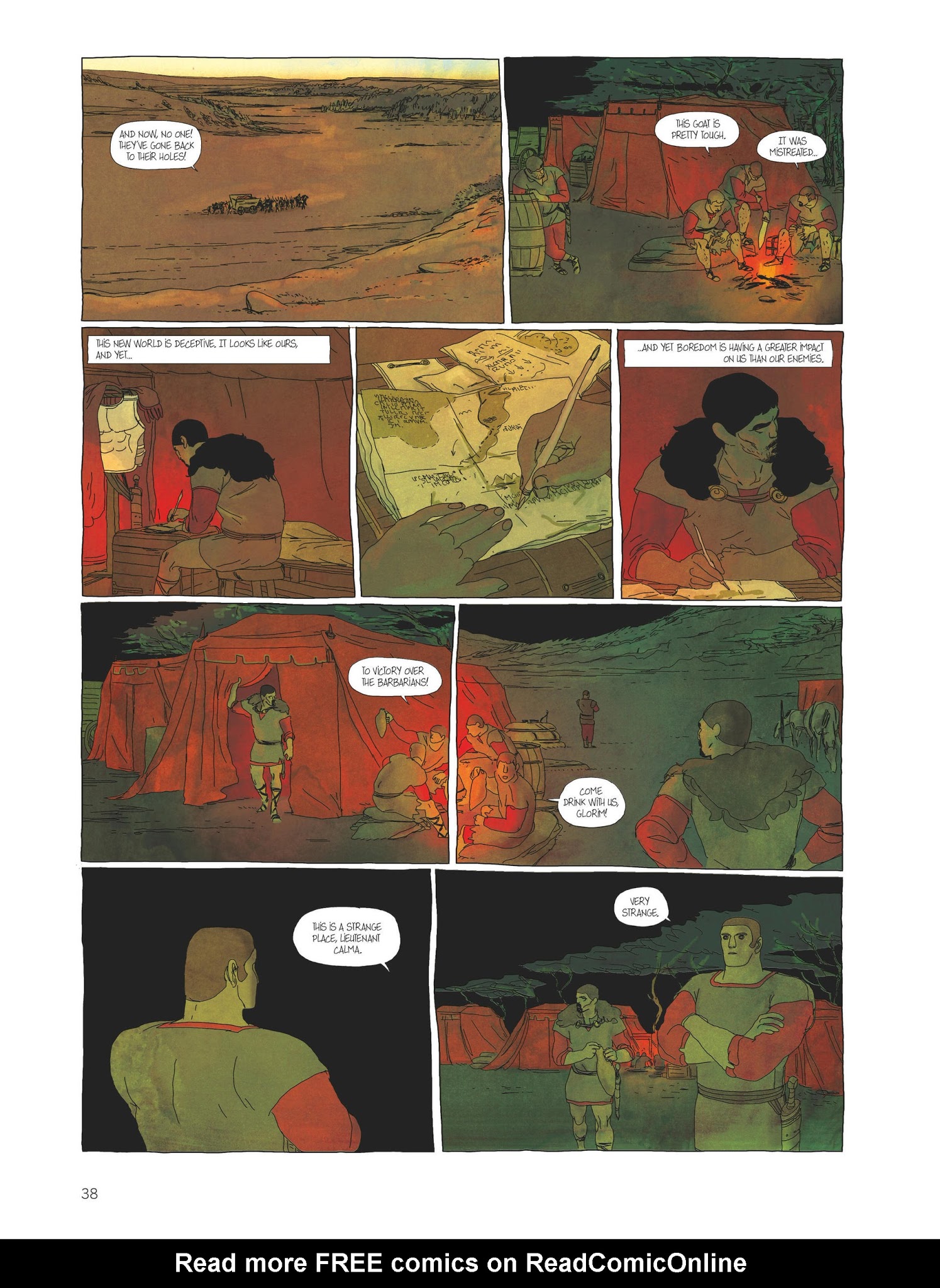 Read online For the Empire comic -  Issue #1 - 38