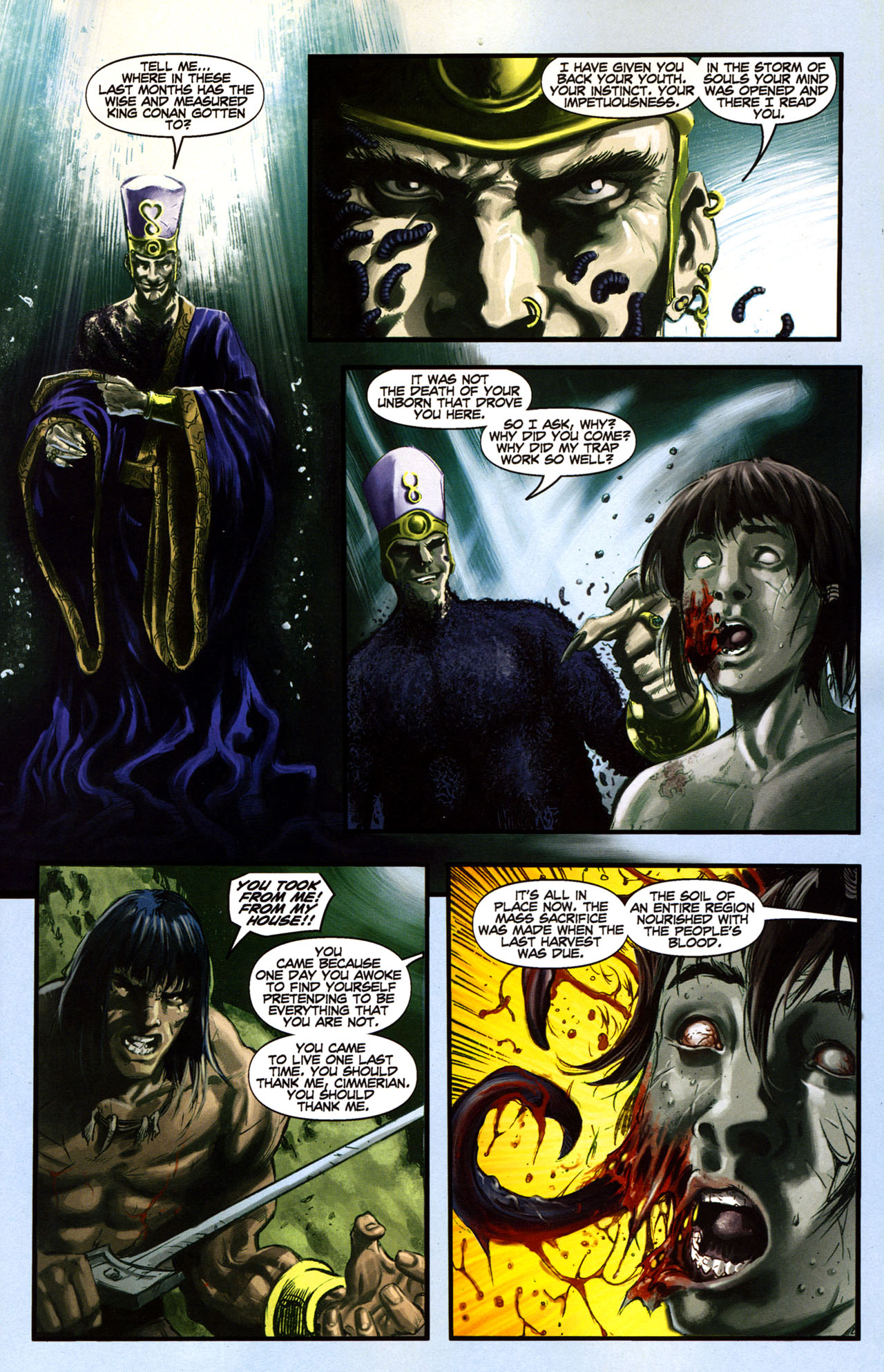 Read online Conan and the Midnight God comic -  Issue #5 - 7