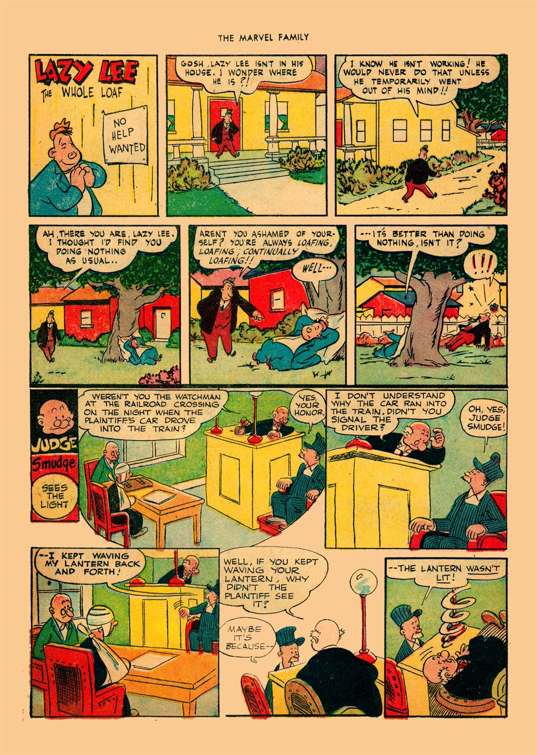 Read online The Marvel Family comic -  Issue #14 - 16