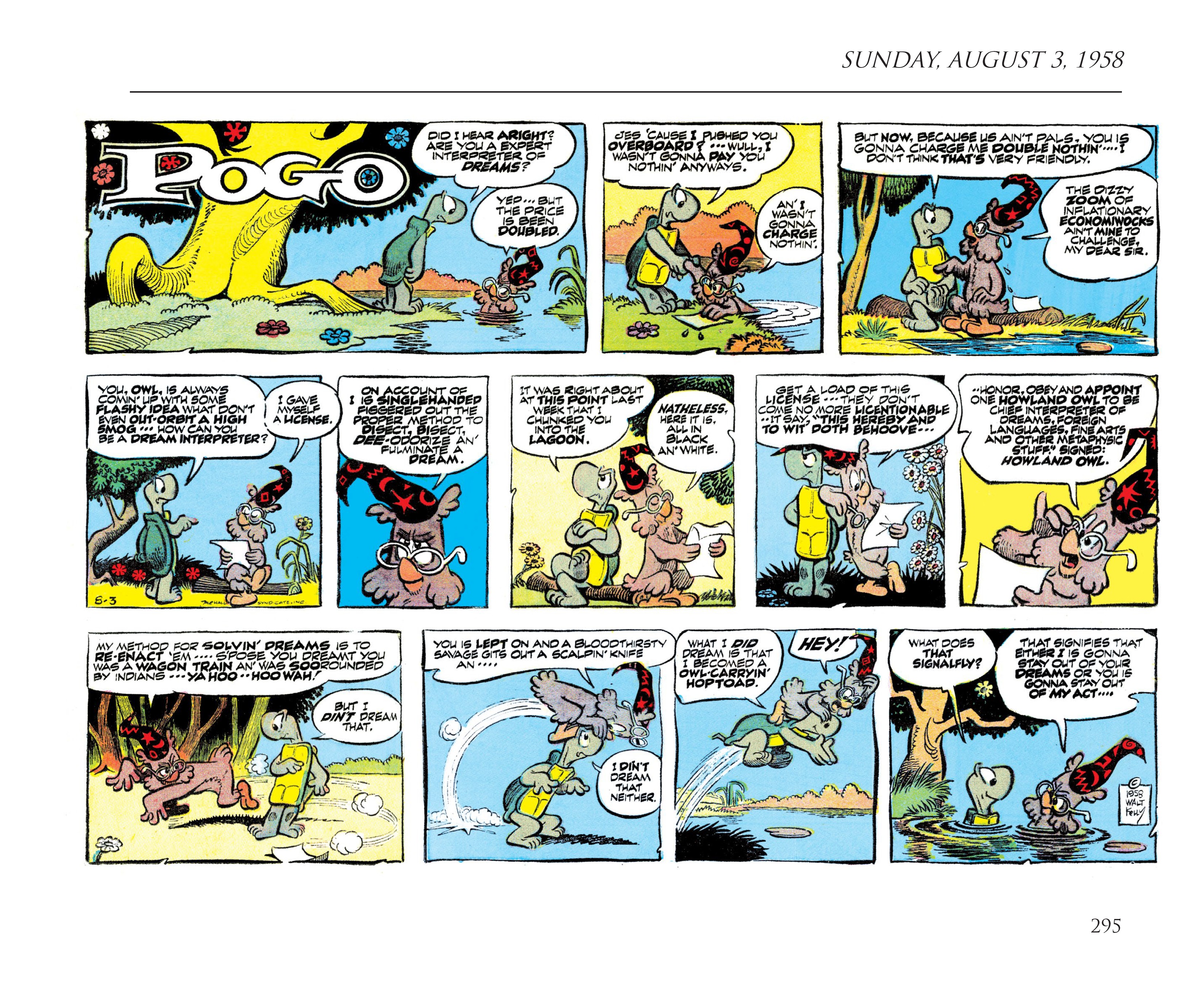 Read online Pogo by Walt Kelly: The Complete Syndicated Comic Strips comic -  Issue # TPB 5 (Part 4) - 4